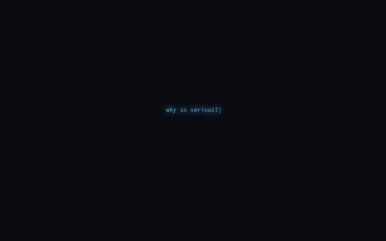 1280x800 joker, the inscription, why so serious, neon desktop wallpaper 27677