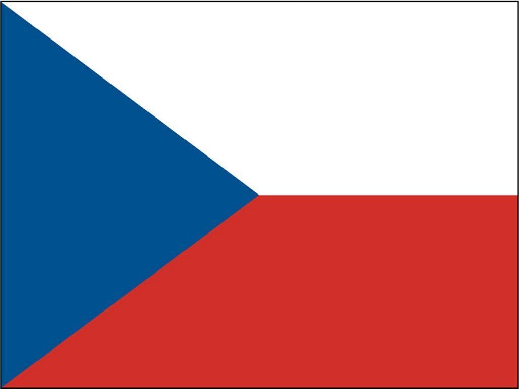 1024x768 Czech Republic Flag Wallpaper