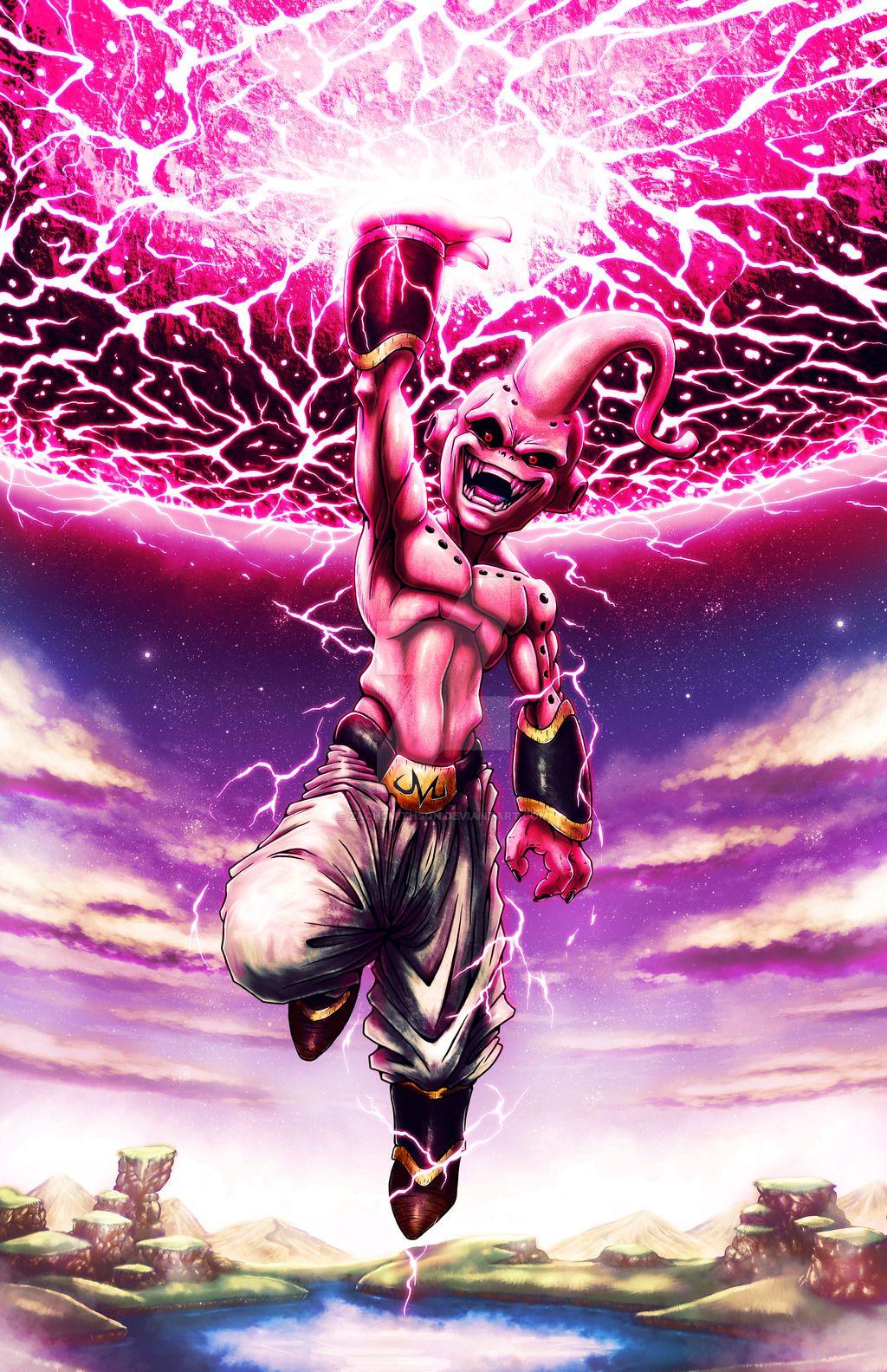 1024x1583 Majin buu kid wallpaper borders