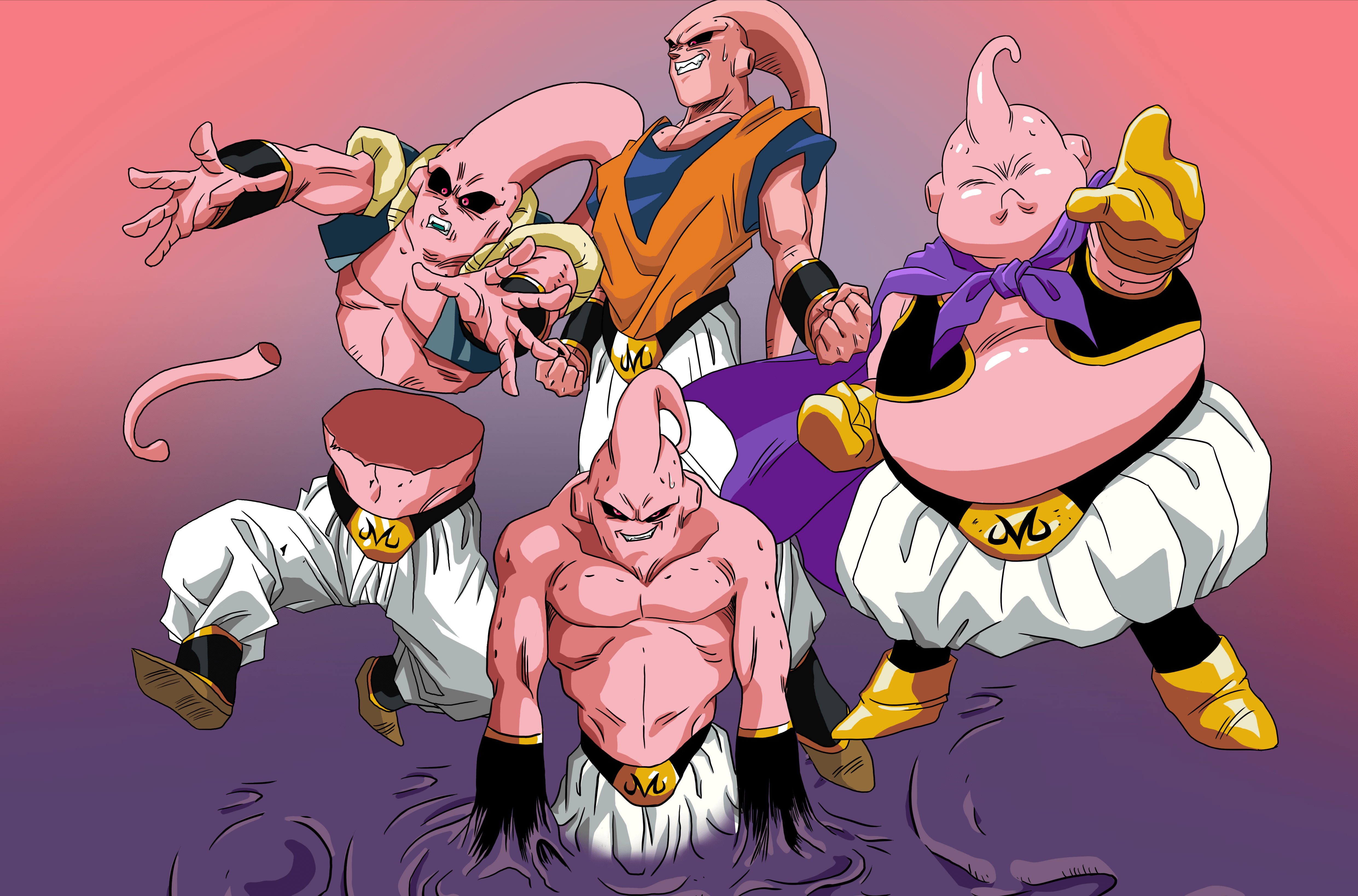 4965x3277 1920x1200 Majin Buu computer background. Majin Buu HD Wallpaper. Mocah.org HD Wallpaper
