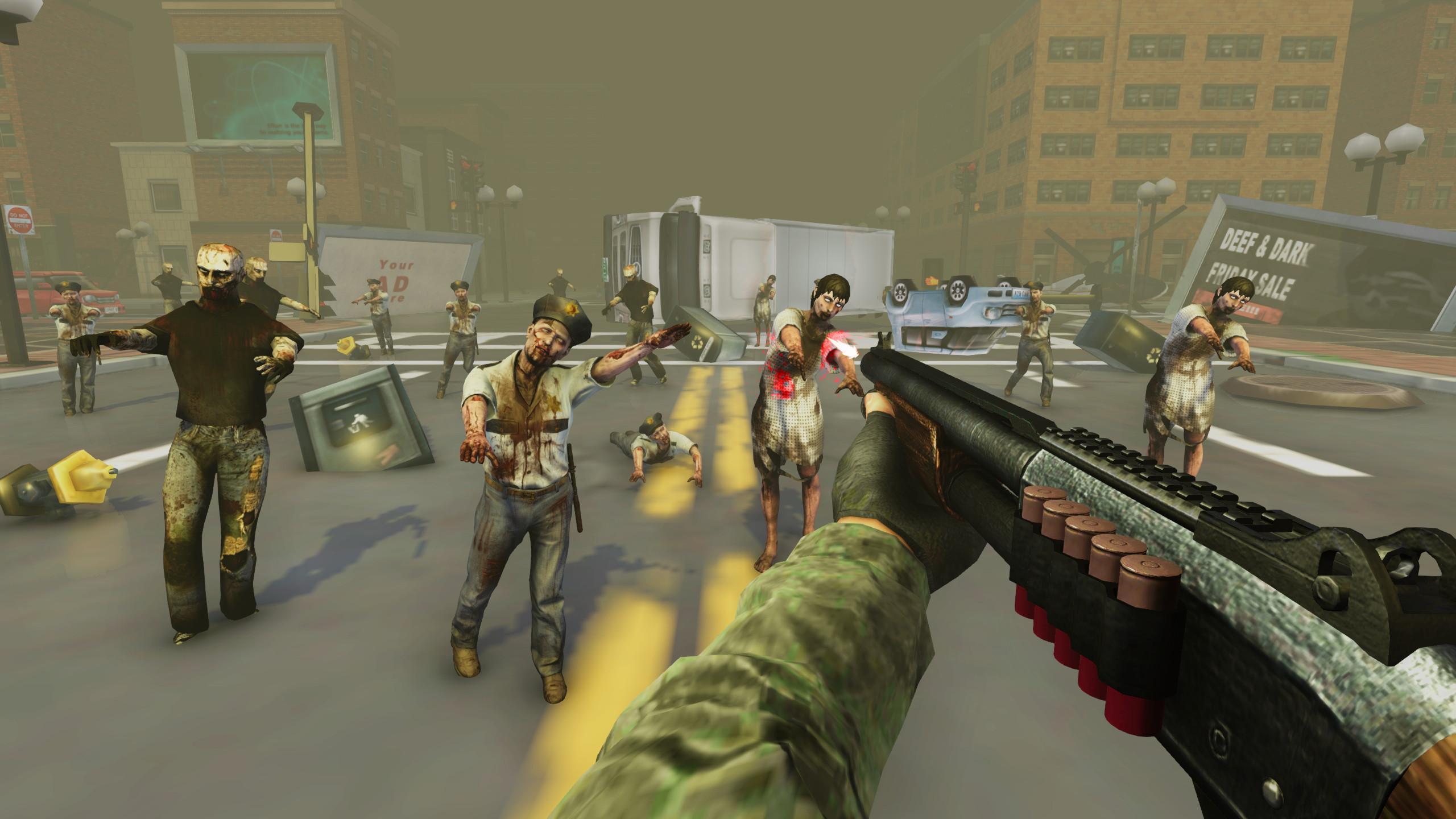 2560x1440 Dead Target Zombie Killer : Real Shooting Games for Android