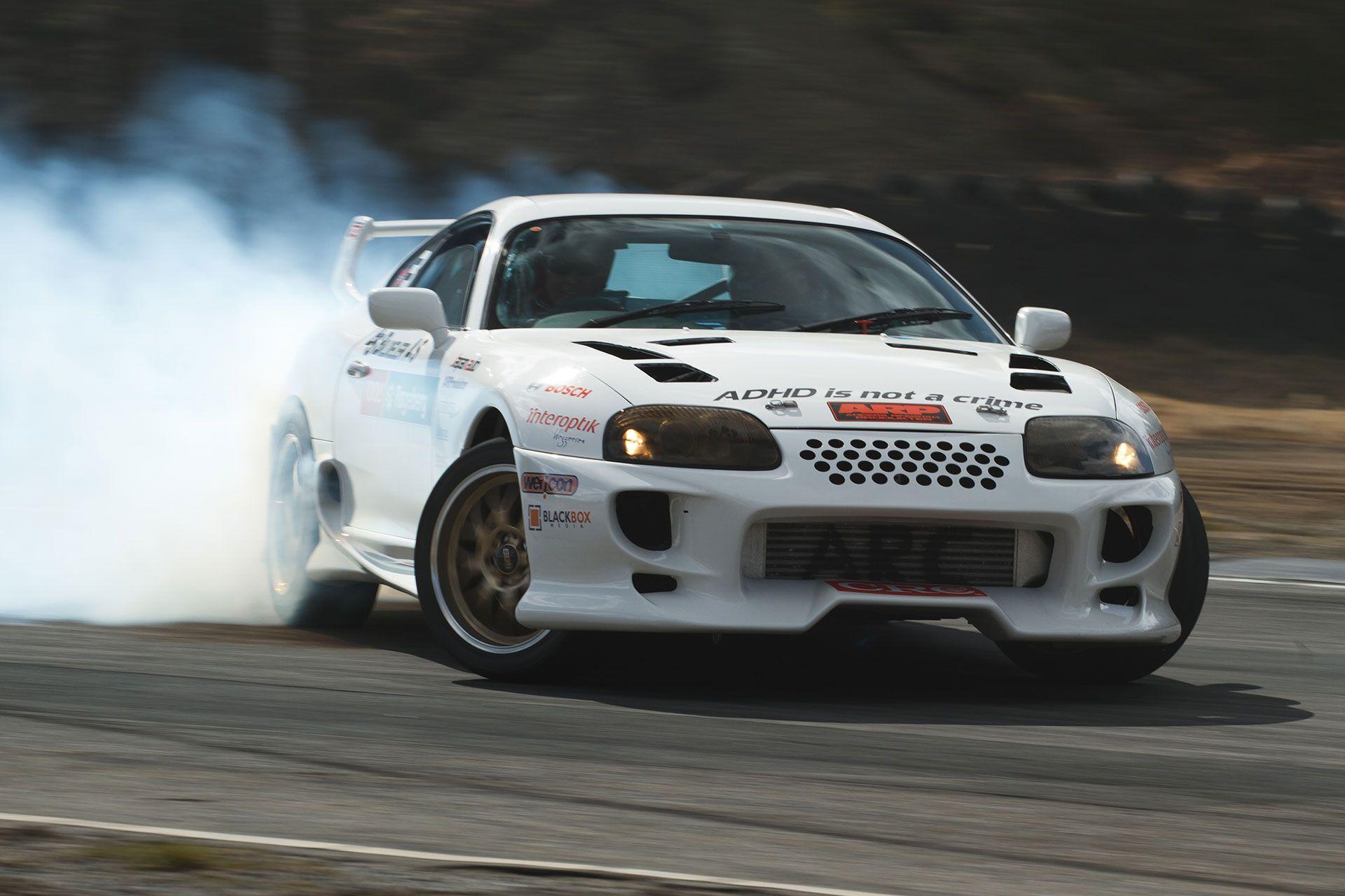 Toyota Supra Drifting Live Wallpaper - MoeWalls