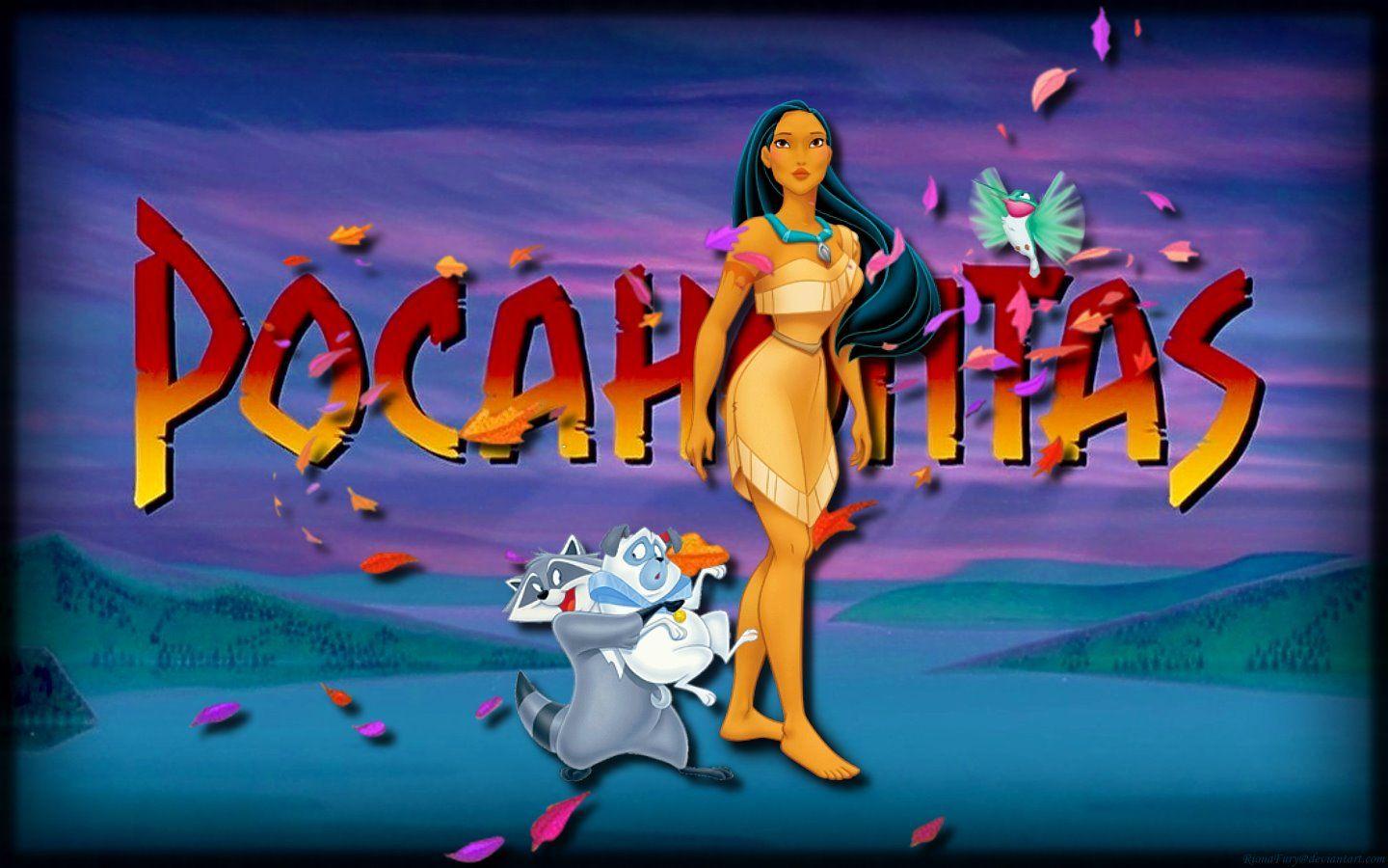 1440x900 Disney Princess Pocahontas and Friends Cartoon Background for Lumia