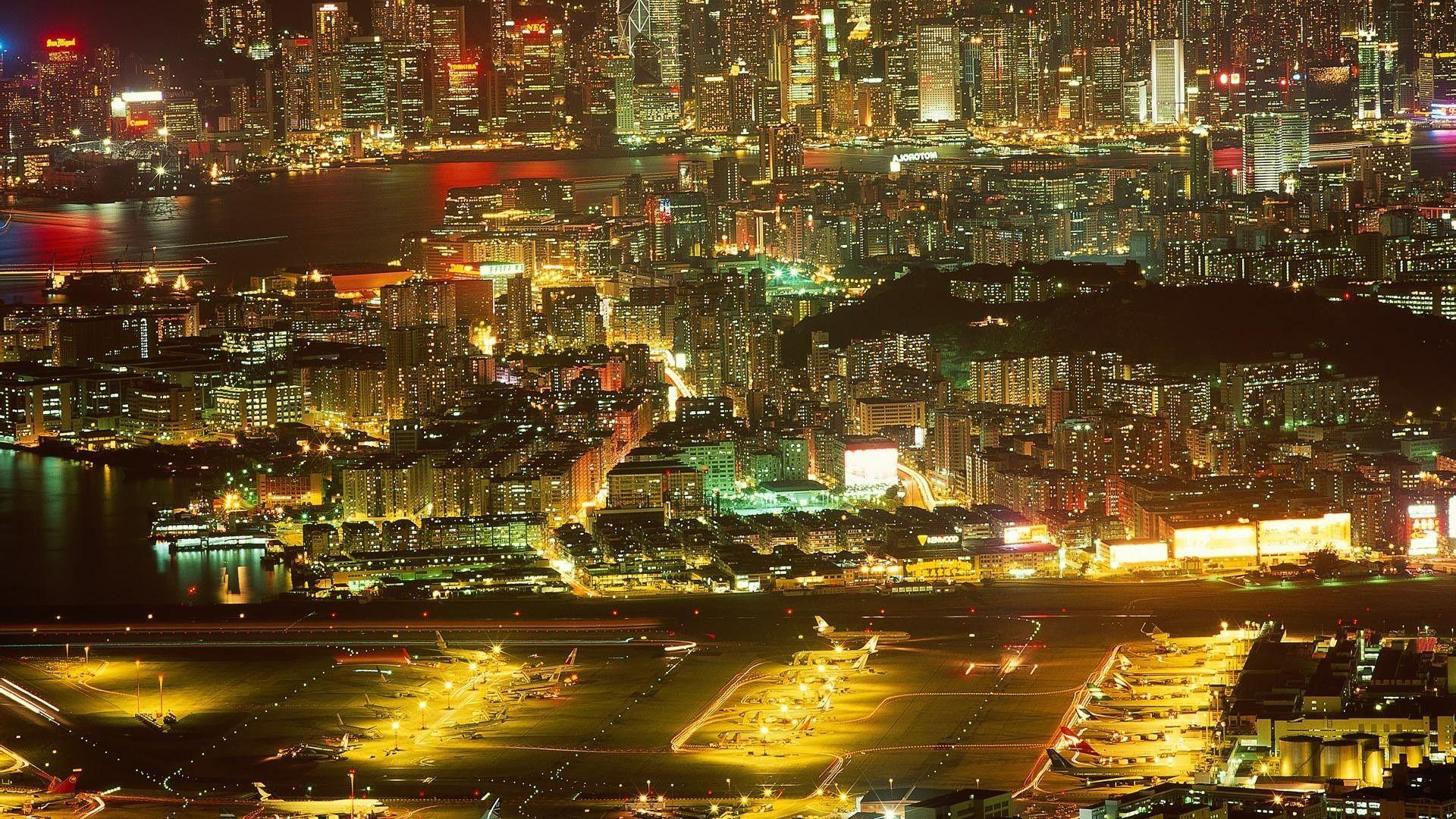 1920x1080 Download 1920x1080 The Old Kai Tak Airport In Hong Kong wallpaper
