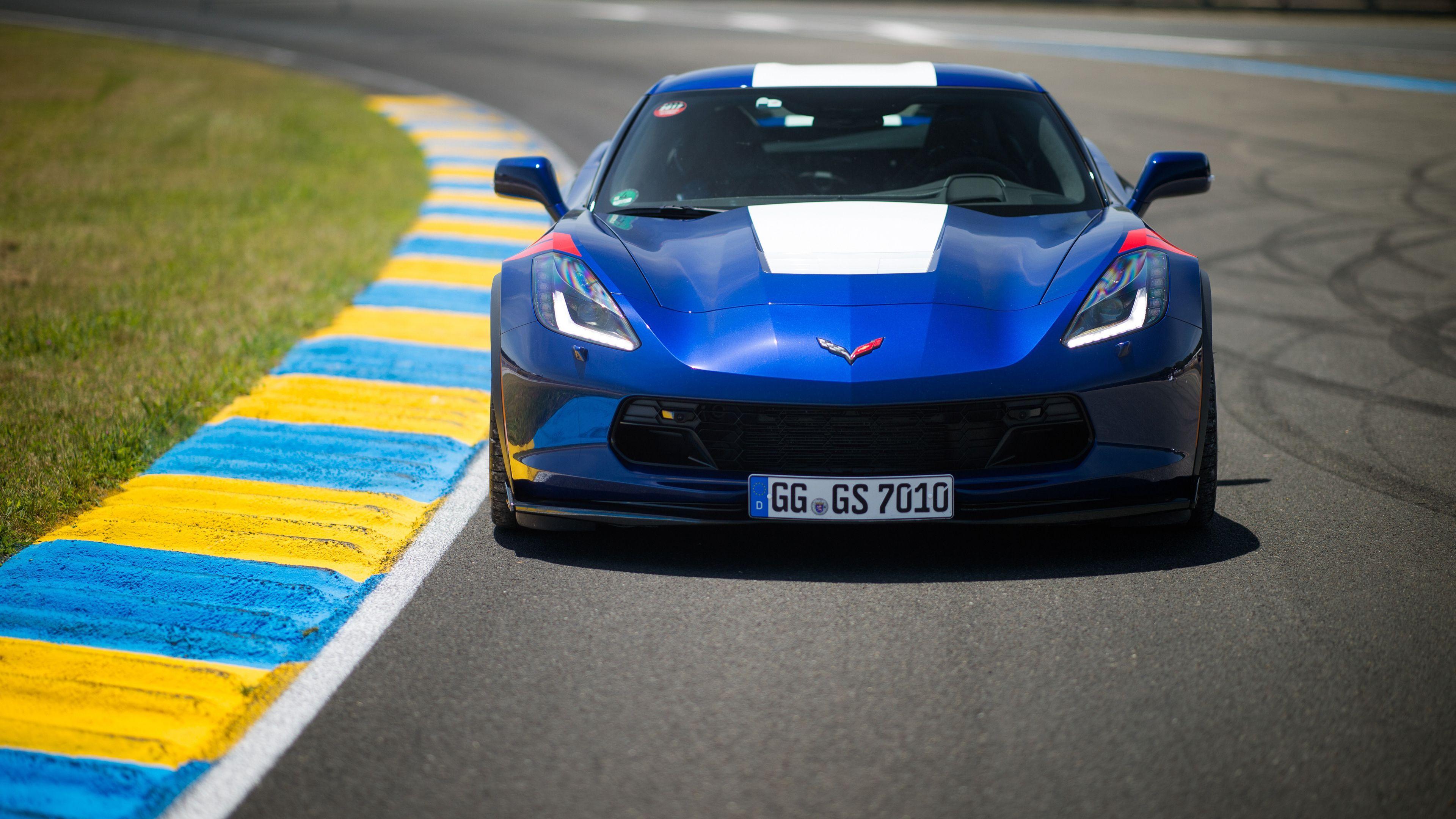 3840x2160 Chevrolet Corvette Grand Sport Front Racing Wallpaper, Hd Wallpaper, Corvette Wallpaper, Chevrolet Wallpaper, Ca. Chevrolet Corvette C Corvette C Corvette