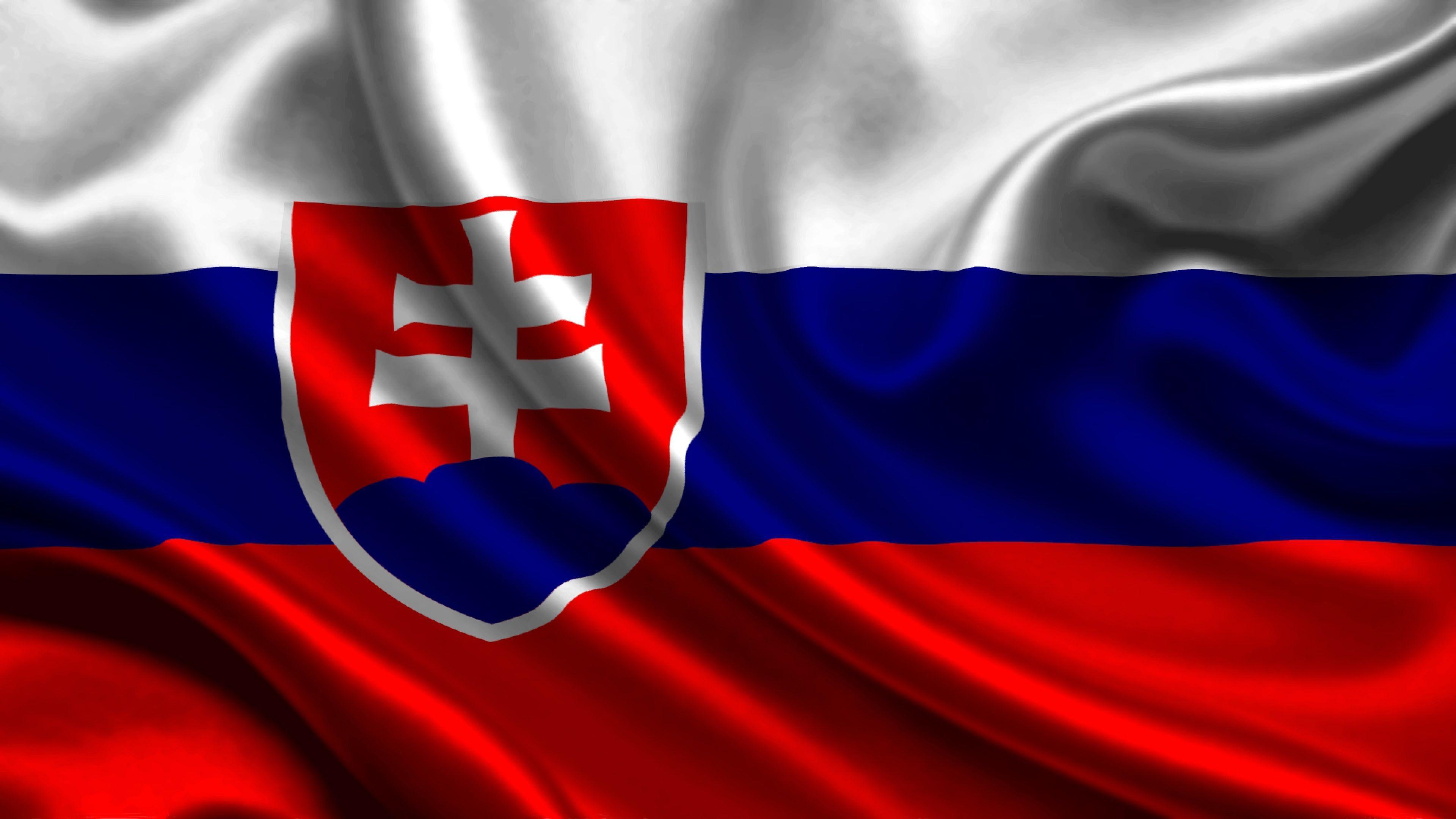 3840x2160 Slovakia Flag Wallpaper for Android