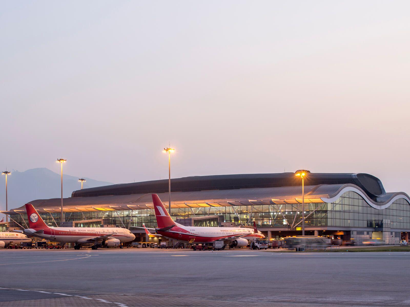 1600x1200 Hong Kong International Airport North Satellite Concourse