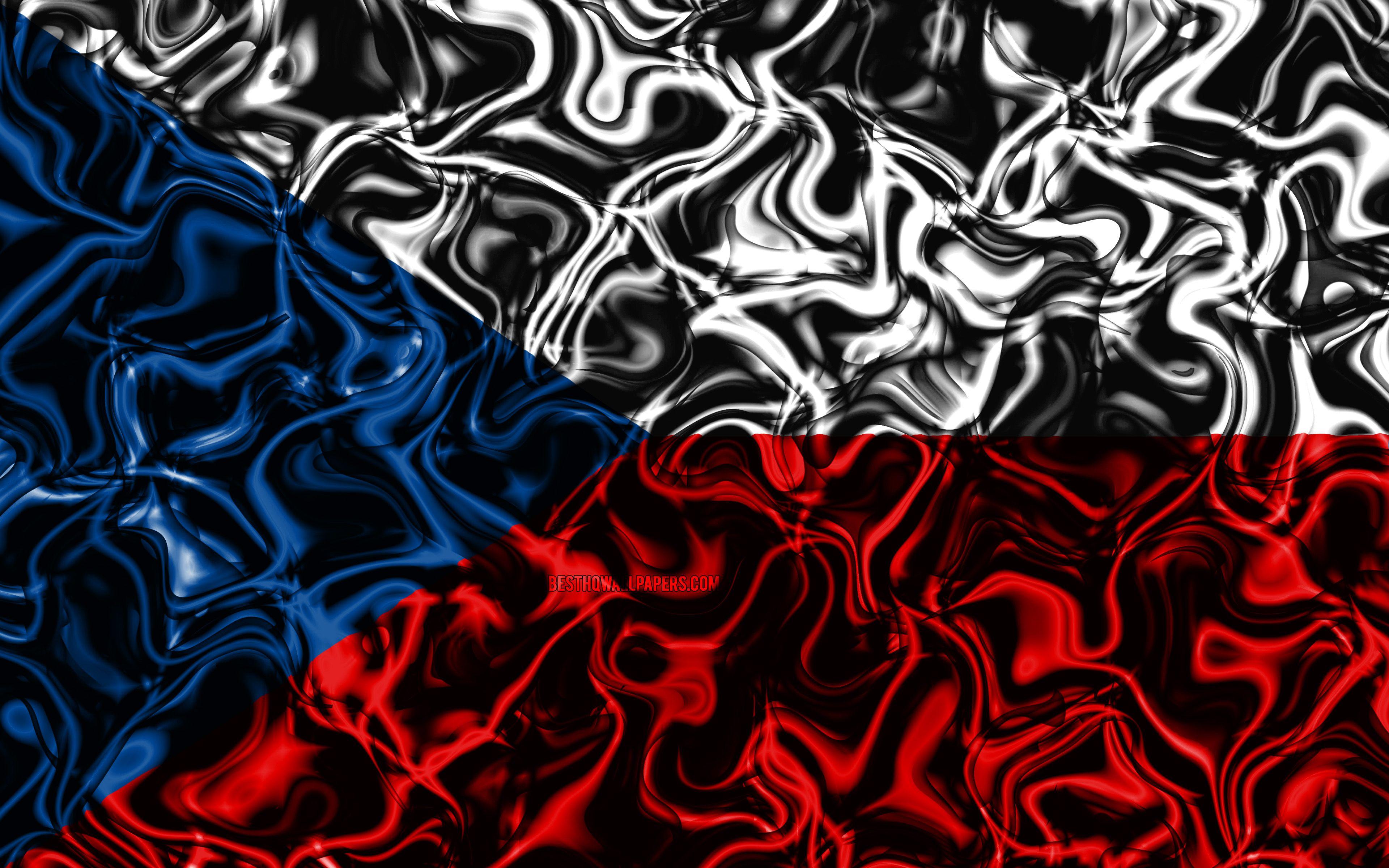 3840x2400 Download wallpaper 4k, Flag of Czech Republic, abstract smoke, Europe, national symbols, Czech flag, 3D art, Czech Republic 3D flag, creative, European countries, Czech Republic for desktop with resolution 3840x2400. High Quality