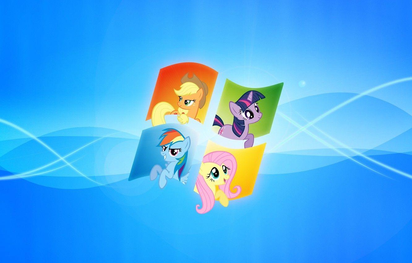 1332x850 Wallpaper Windows, Pony, Brony image for desktop, section стиль