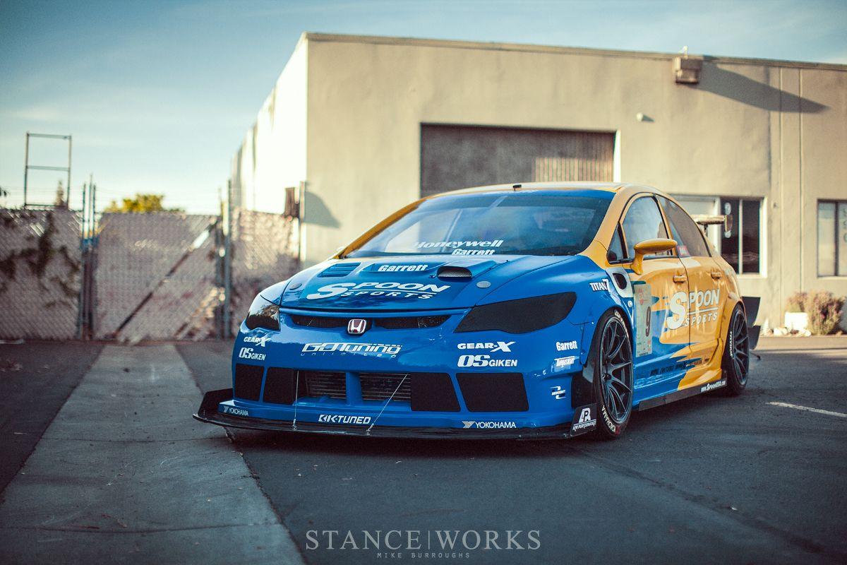 1200x800 Spoon Sports Honda Civic Time Attack