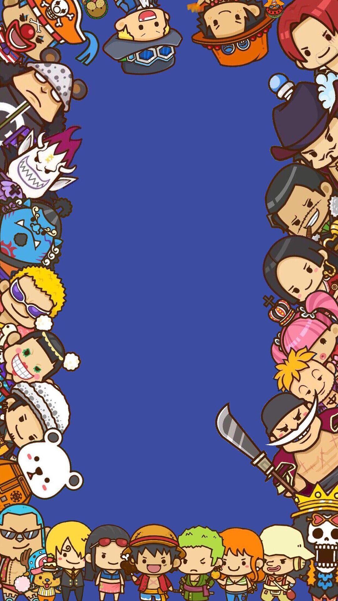 1080x1920 One Piece Anime phone wallpaper
