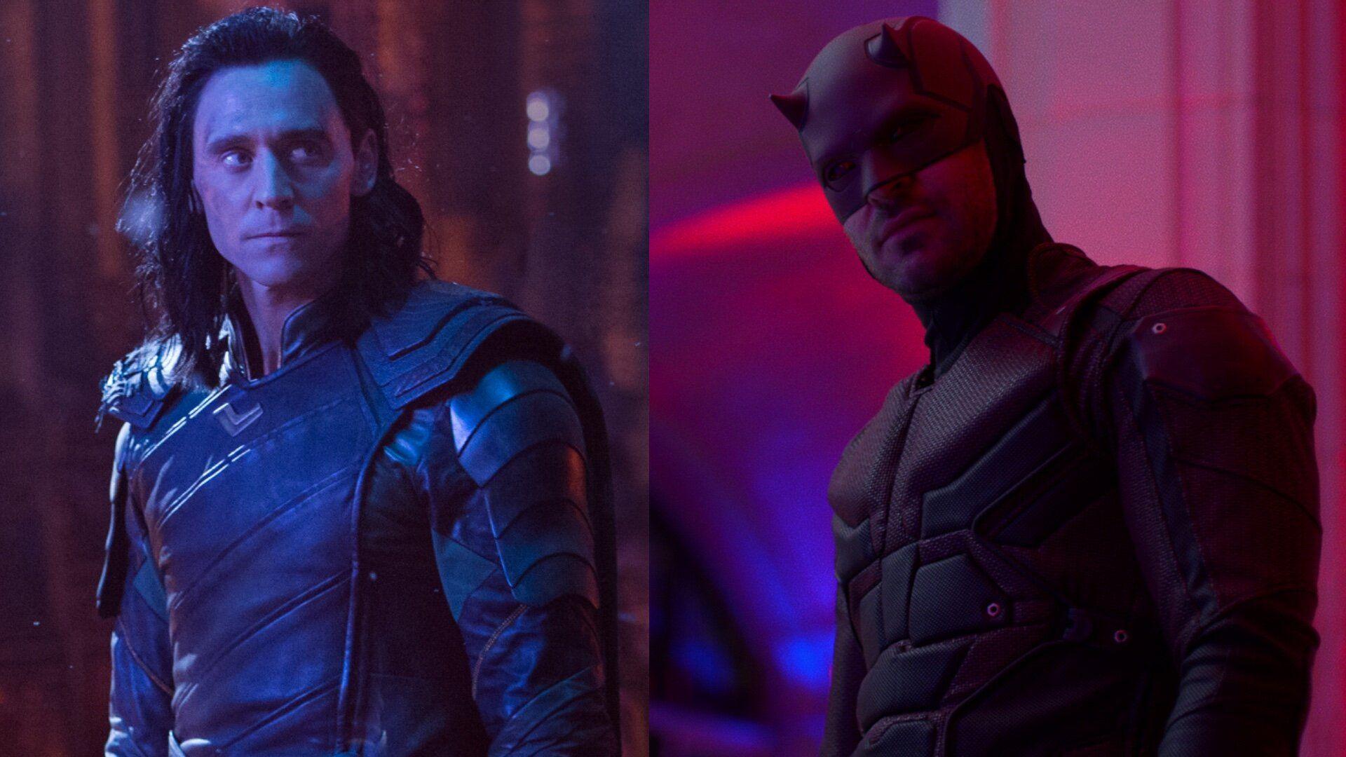 1920x1080 Tom Hiddleston Dresses Up As Daredevil and Charlie Cox Dressed Up As Loki For Halloween