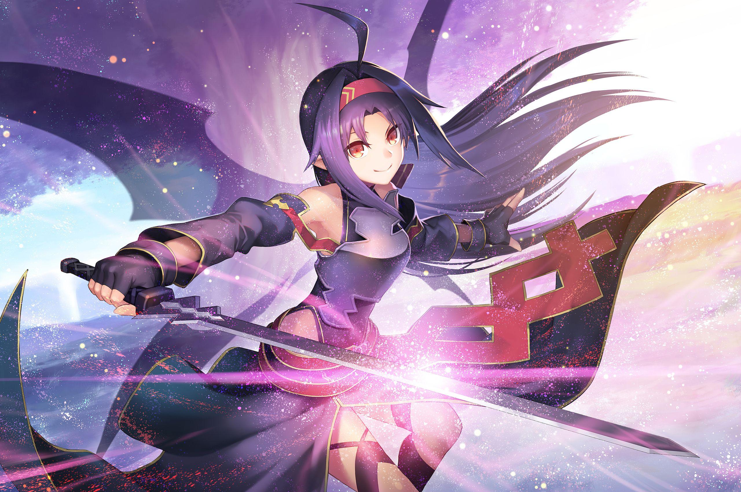 2560x1700 Sword Art Online II Yuuki Konno 4k Chromebook Pixel HD 4k Wallpaper, Image, Background, Photo and Picture