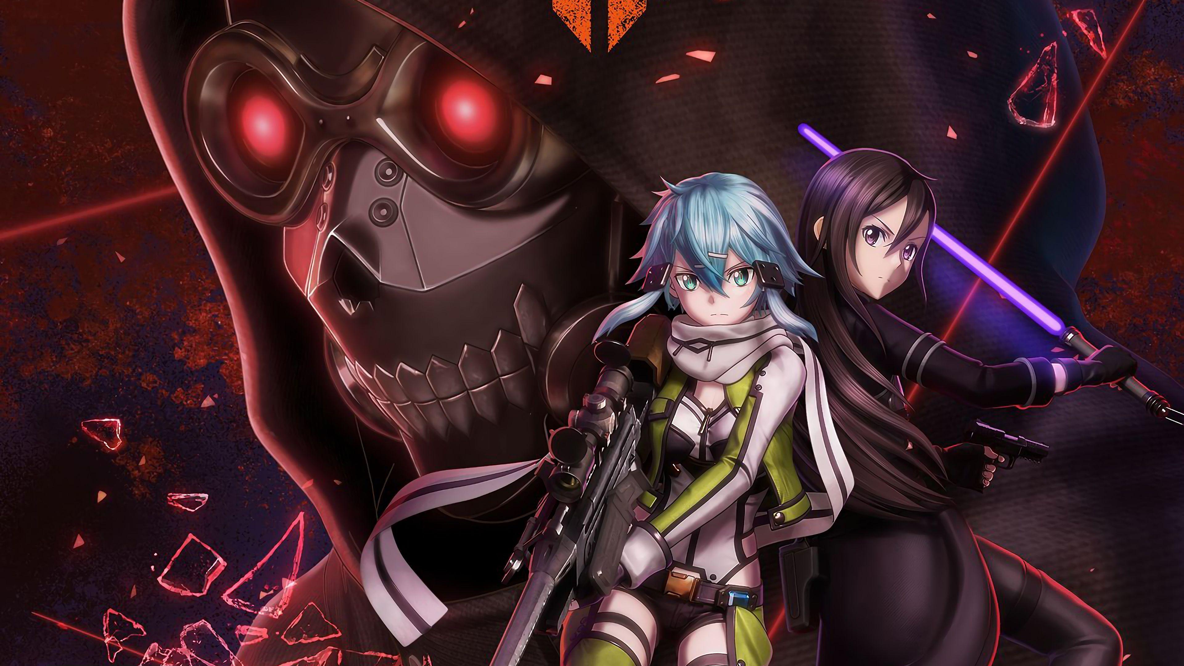 3840x2160 Sword Art Online: Fatal Bullet 4K 8K HD Wallpaper