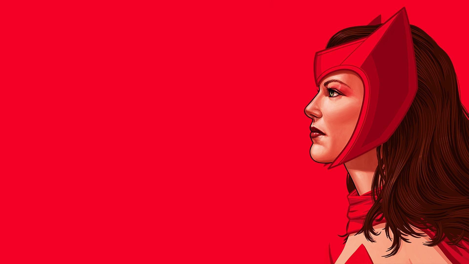1920x1080 Free download Scarlet Witch wallpaper HD 1080p for desktop