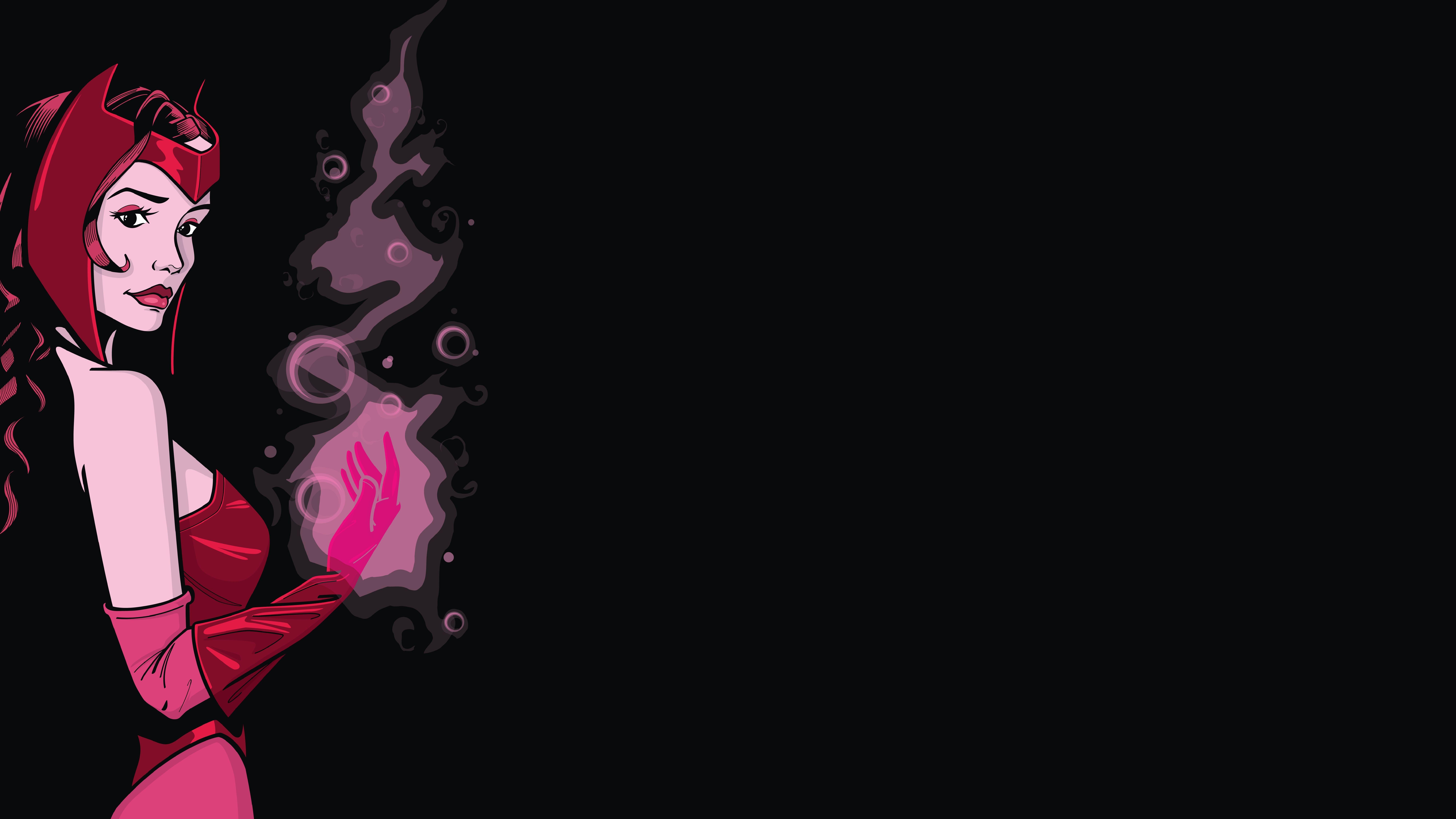 8000x4500 Scarlet Witch No Background. Witch Wallpaper, Halloween Witch Wallpaper and Lonely Witch Wallpaper