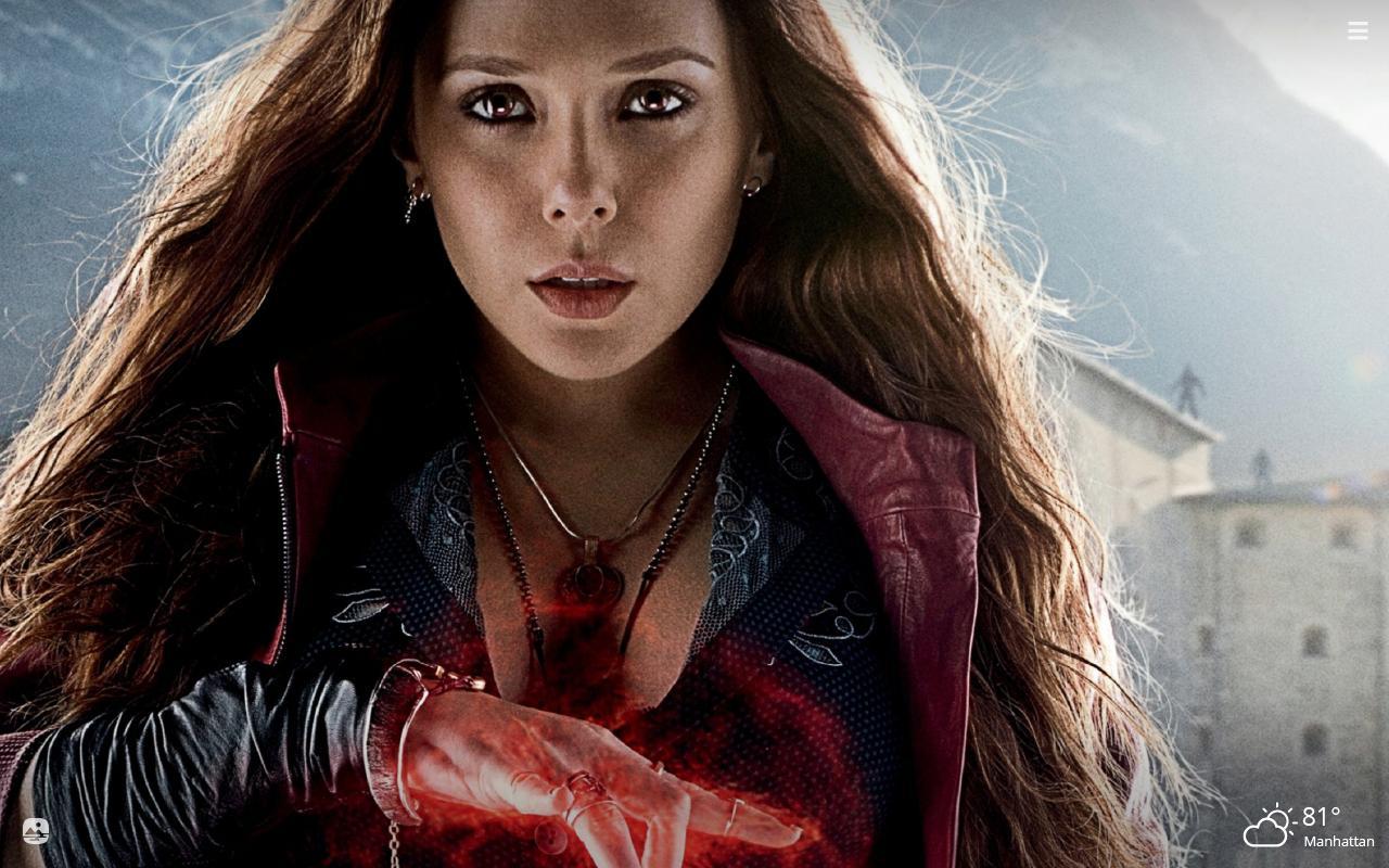 1280x800 Scarlet Witch HD Wallpaper New Tab Theme