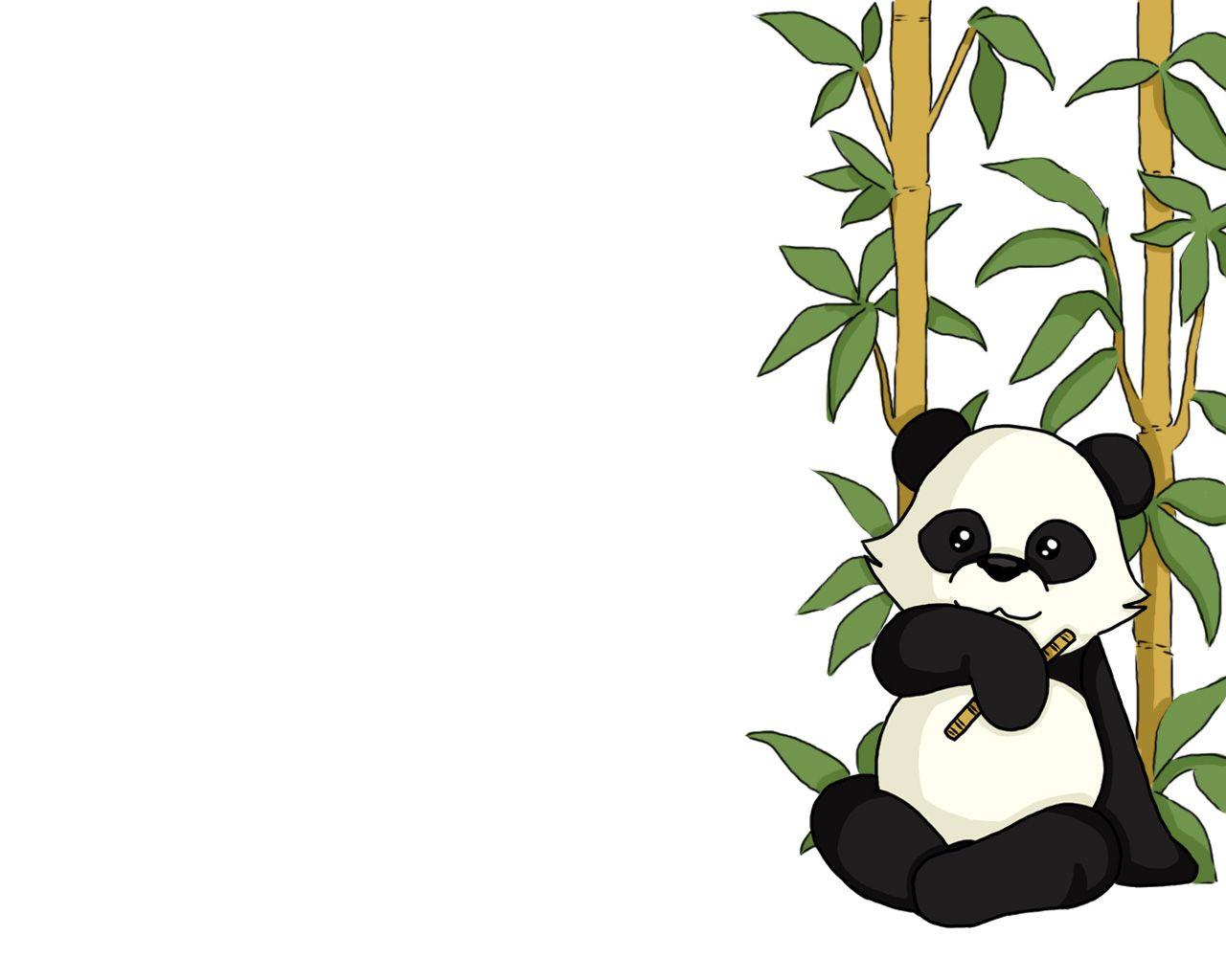 1280x1024 Panda Anime Wide Wallpaper 9610