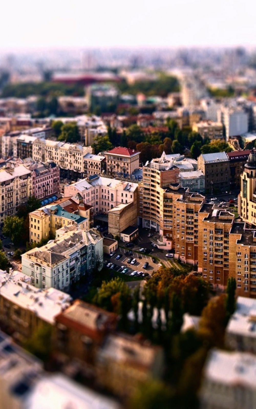 1000x1600 Cityscape Tilt Shift iPhone 6 Plus HD Wallpaper HD