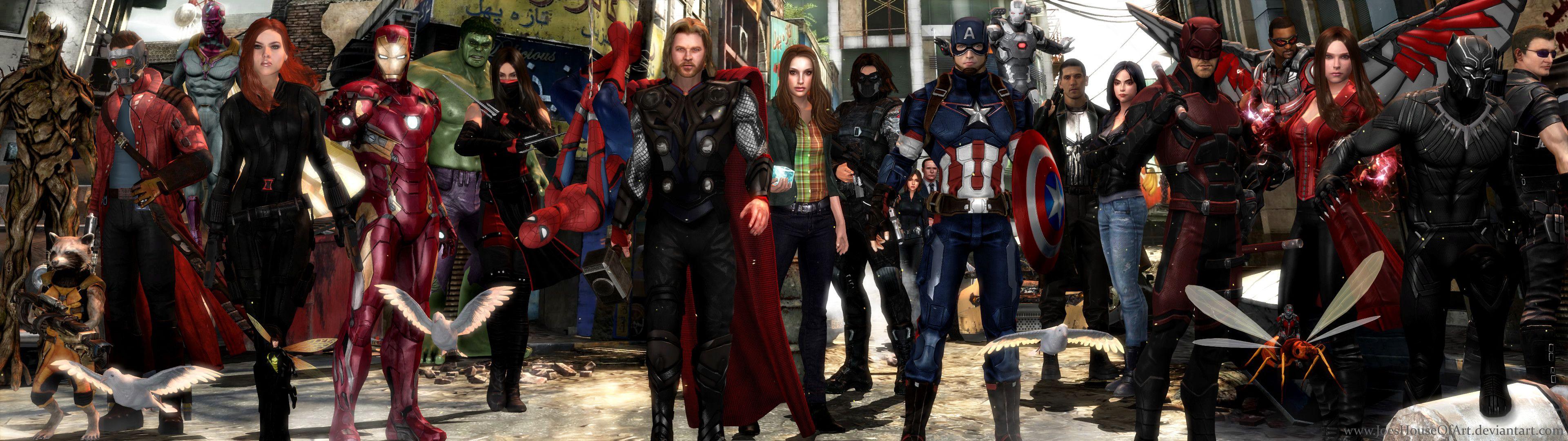 3840x1080 Young Avengers Wallpaper. Young Justice Wallpaper, Young Professional Wallpaper and Young Male Wizard Wallpaper