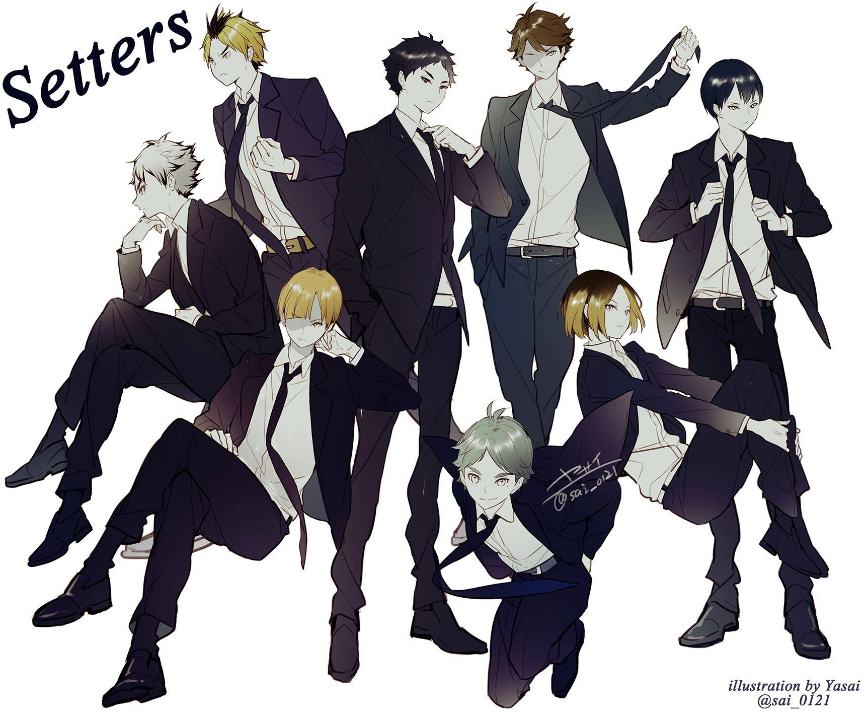 1719x1420 Shiratorizawa Academy!! Anime Image Board