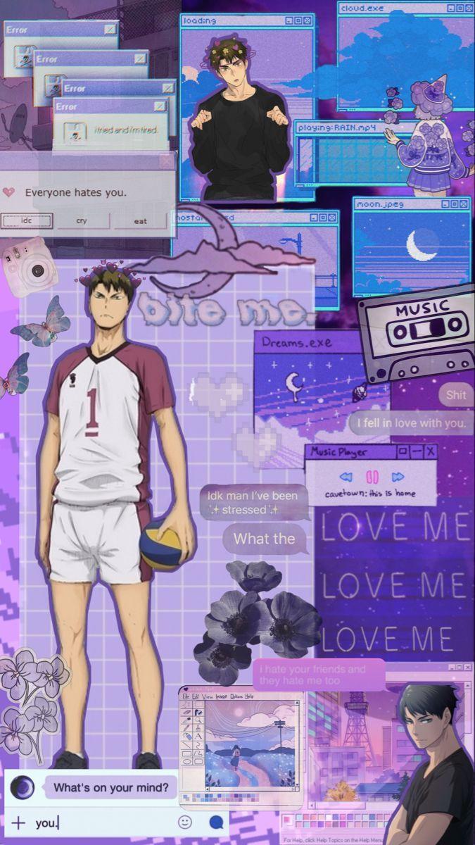 675x1200 ushijima wakatoshi wallpaper. Shiratorizawa, Haikyuu, Haikyuu anime