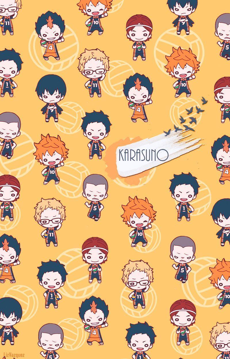 800x1250 Karasuno Wallpaper