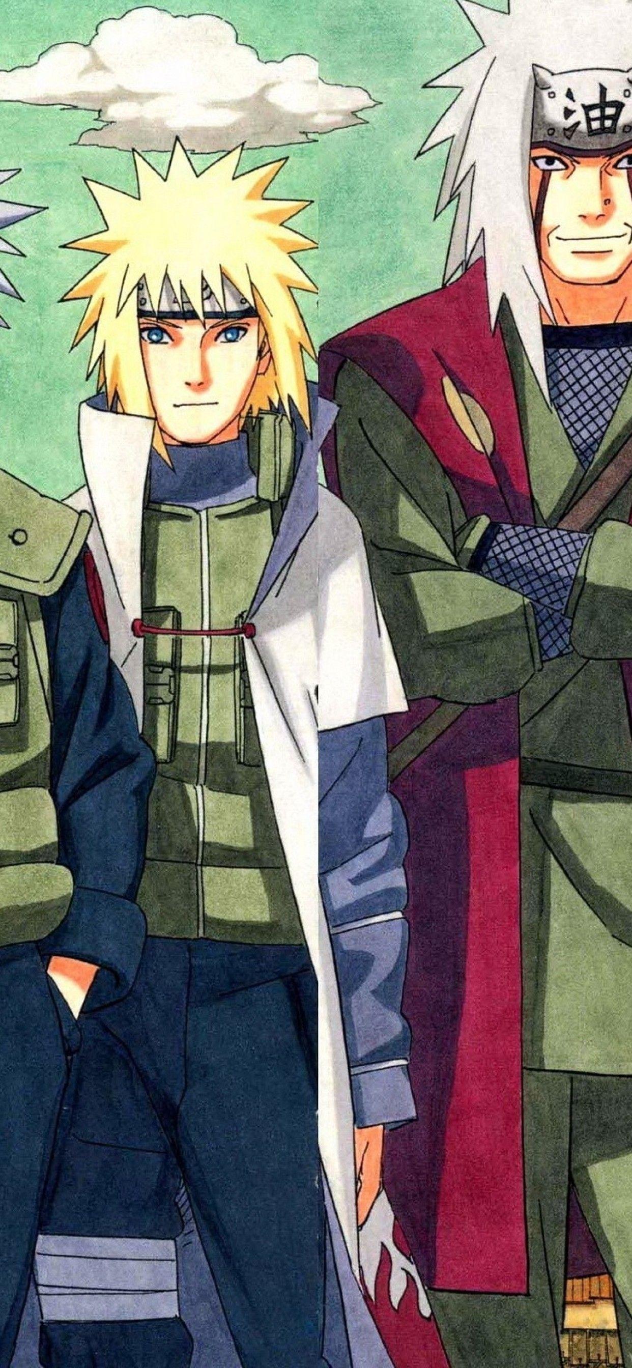 1242x2688 Download 1242x2688 Naruto, Kakashi, Jiraiya, Minato, Sandaime Wallpaper for iPhone XS Max