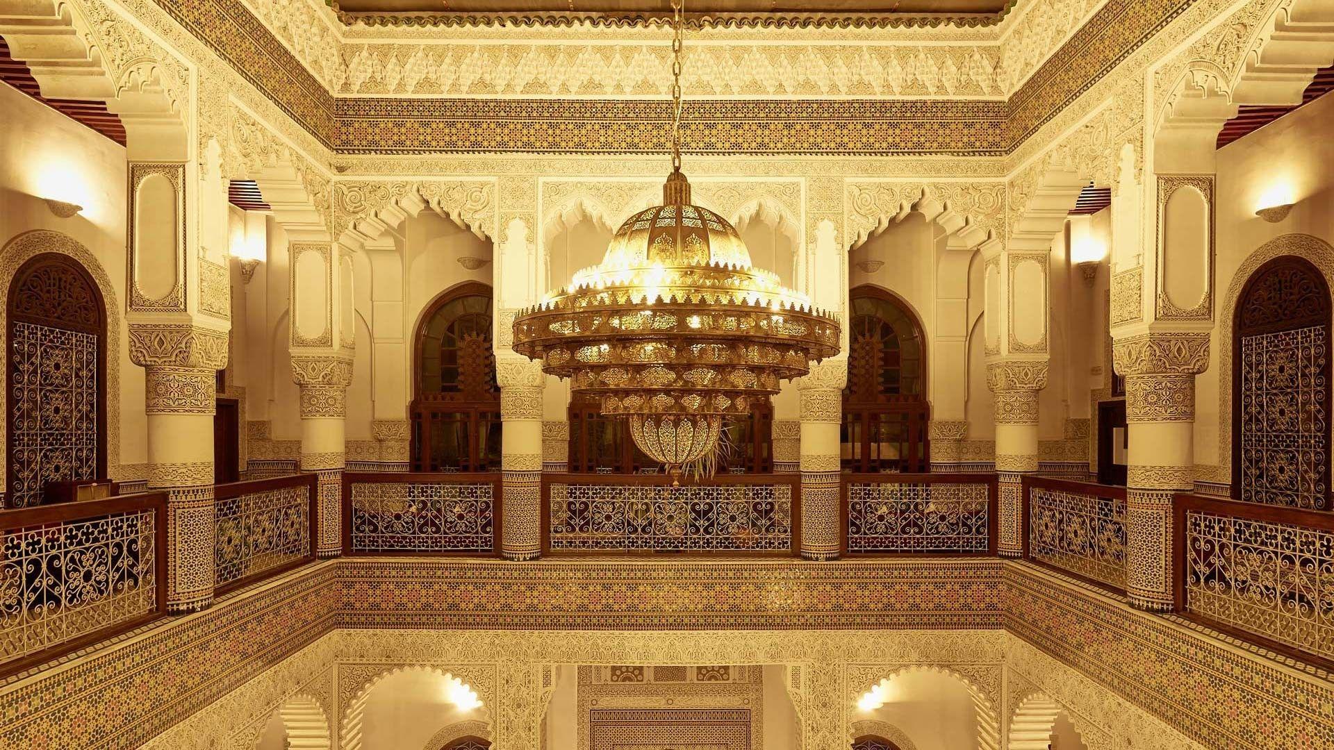 1920x1080 Riad Fes Morocco Wallpaper Chandelier High Definition Amazing Desktop Wallpaper For Windows Apple Mac Tablet Download Free 1920x1080