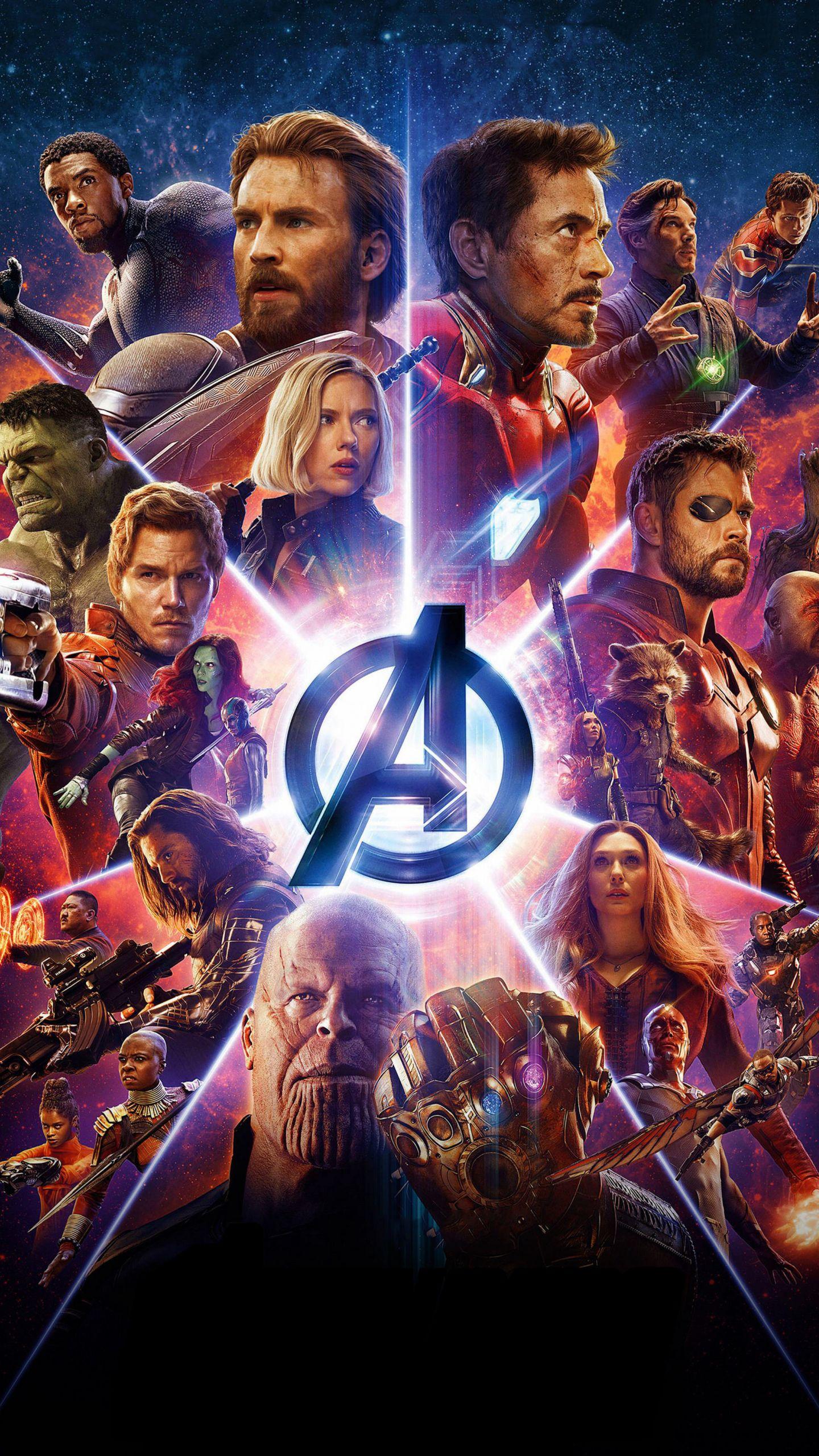 1440x2560 Download 1440x2560 wallpaper avengers: infinity war, superheroes, marvel, movie, poster, qhd samsung galaxy s s edge, note, lg g 1440x2560 HD image, background, 5803
