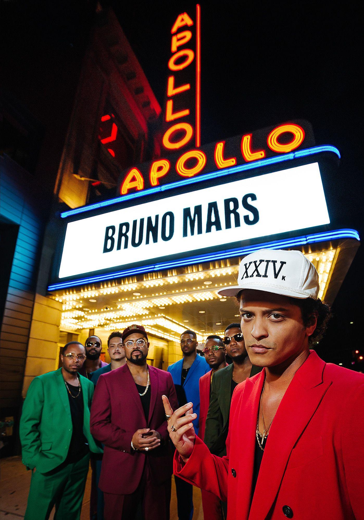 1398x2000 Bruno Mars: 24K Magic Era. Pulse Music Board