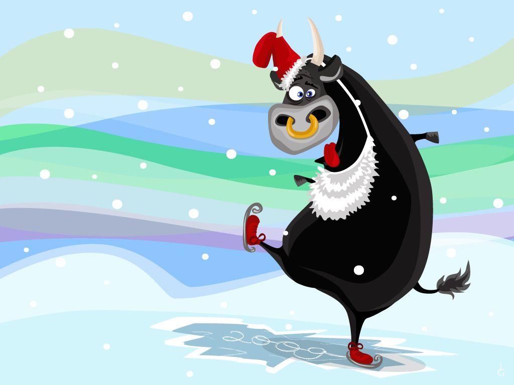1024x768 Funny Christmas Screensaver HD Wallpaper