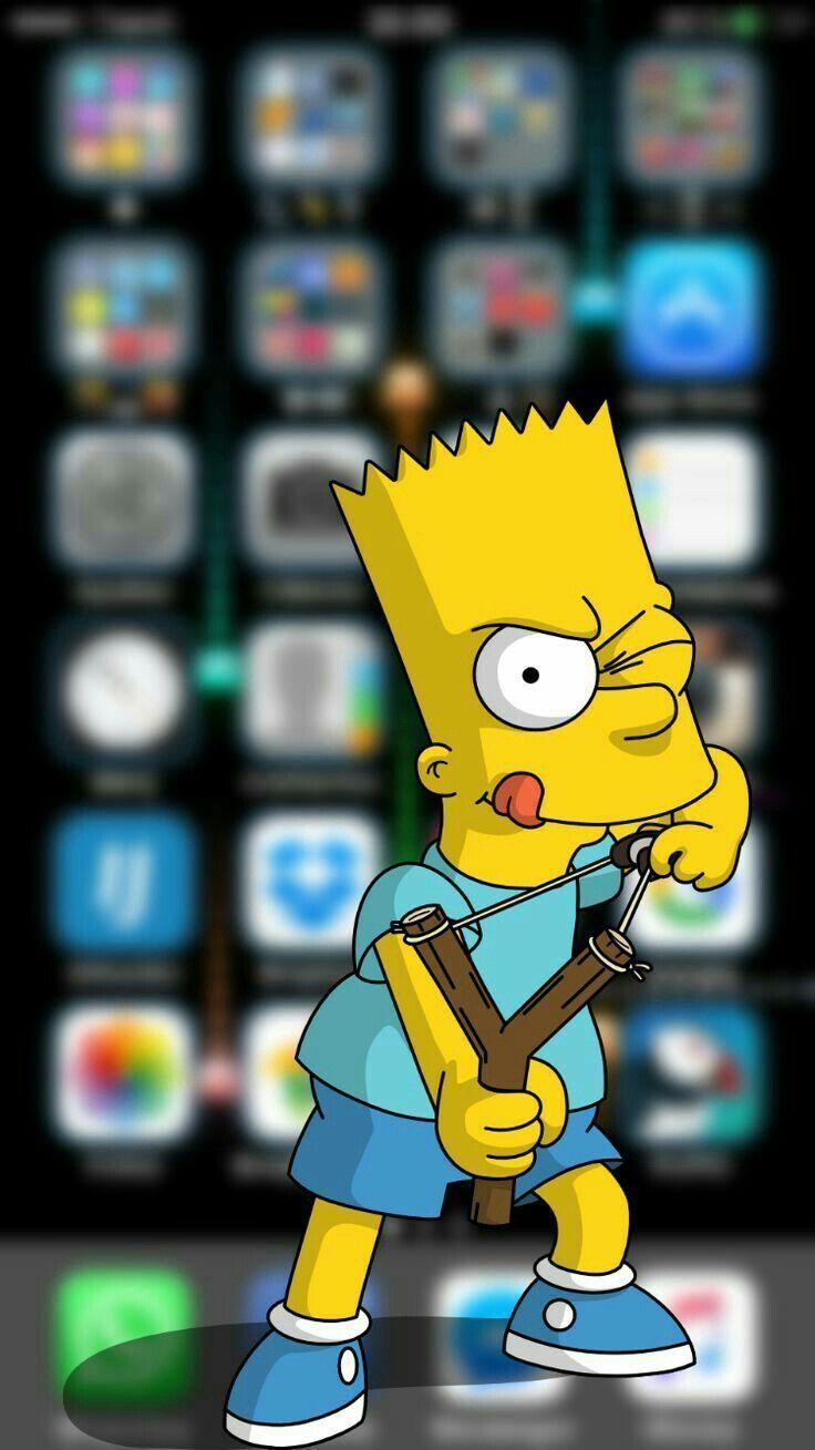 1280x2120 Bart Simpson Got High iPhone  Backgrounds and iphone simpsons  HD phone wallpaper  Pxfuel