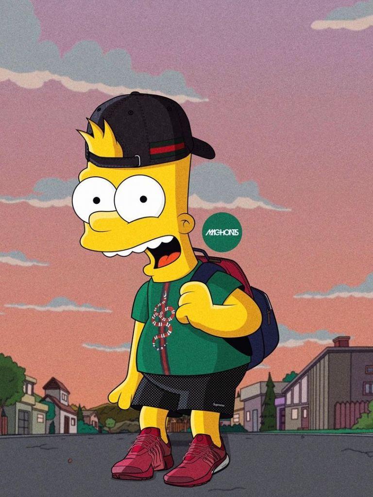 768x1024 Free download bart simpson iPhone wallpaper Bart simpson Simpsons drawings [1080x1080] for your Desktop, Mobile & Tablet. Explore Bart Hypebeast Wallpaper. Bart Hypebeast Wallpaper, Bart Wallpaper, Bart Simpson Wallpaper