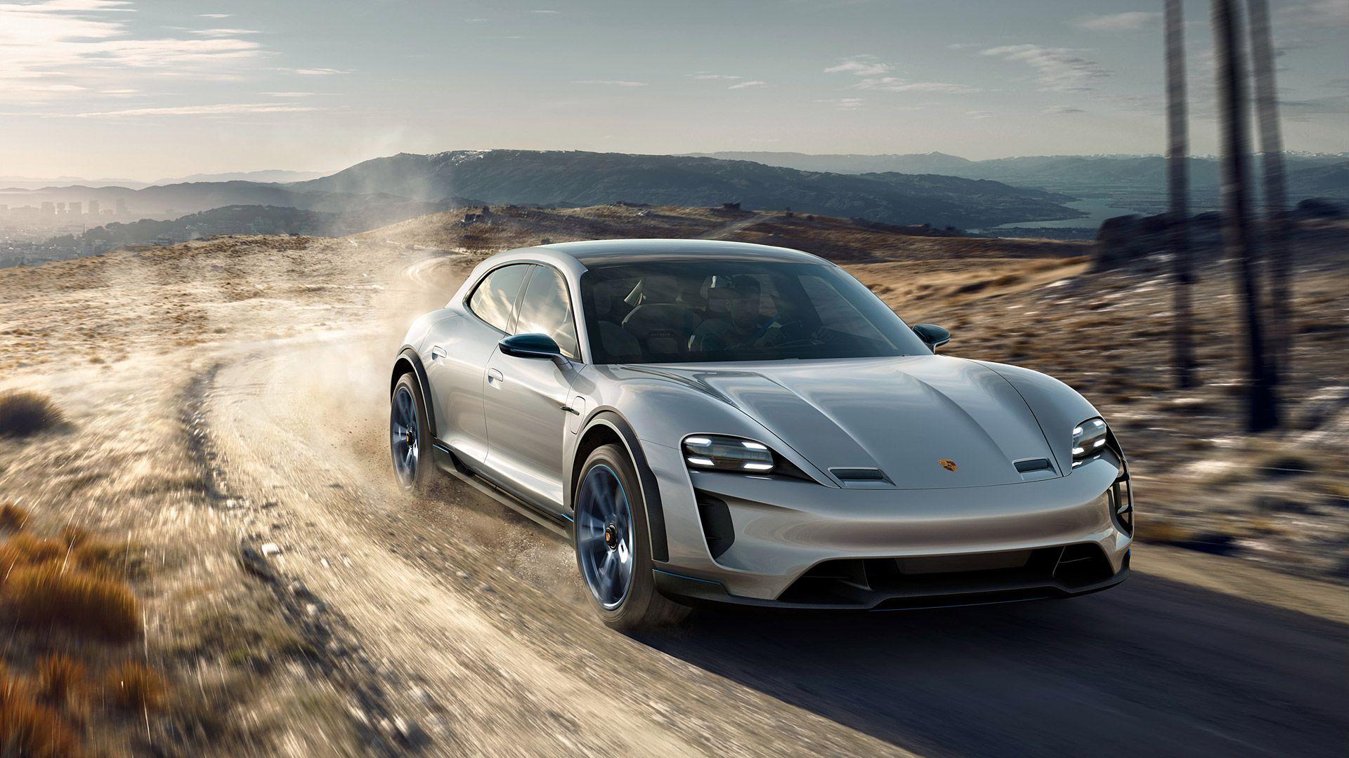 1920x1080 Porsche Mission E Cross Turismo Concept Wallpaper, Specs & Videos