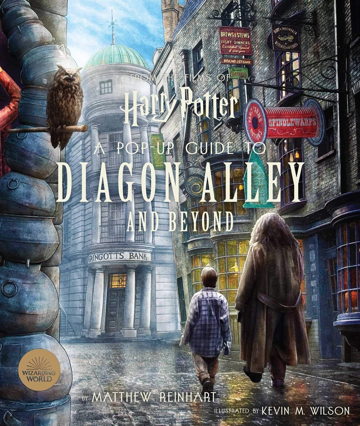 1399x1657 Harry Potter: A Pop Up Guide To Diagon Alley And Beyond: Reinhart, Matthew, Revenson, Jody, Wilson, Kevin: 9781683839187: Film & Television: Amazon Canada