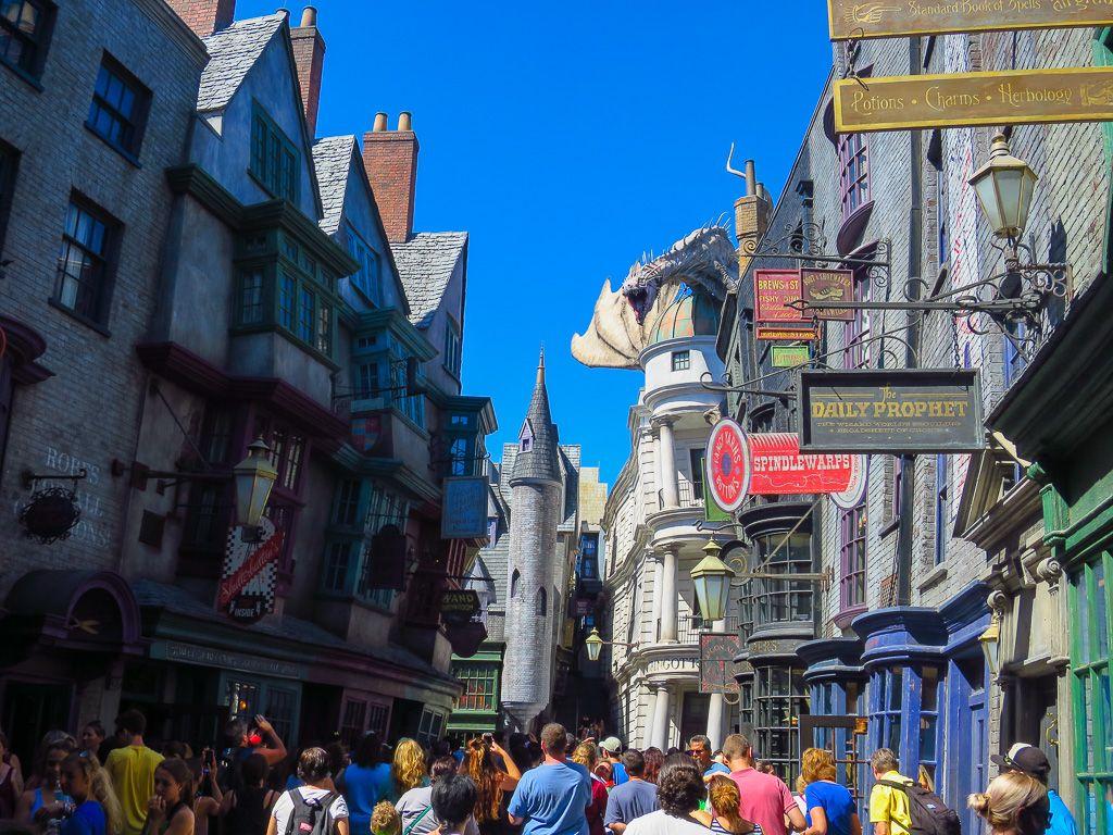 1024x768 Diagon Alley Harry Potter World