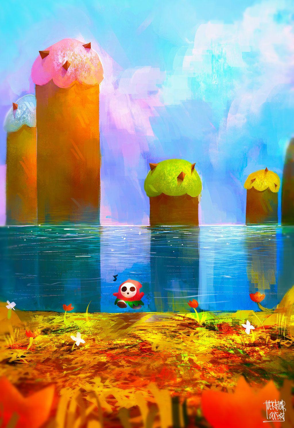 1024x1490 Yoshi's Island Background. Beautiful Island Wallpaper, Amazing Island Wallpaper and Romantic Island Wallpaper