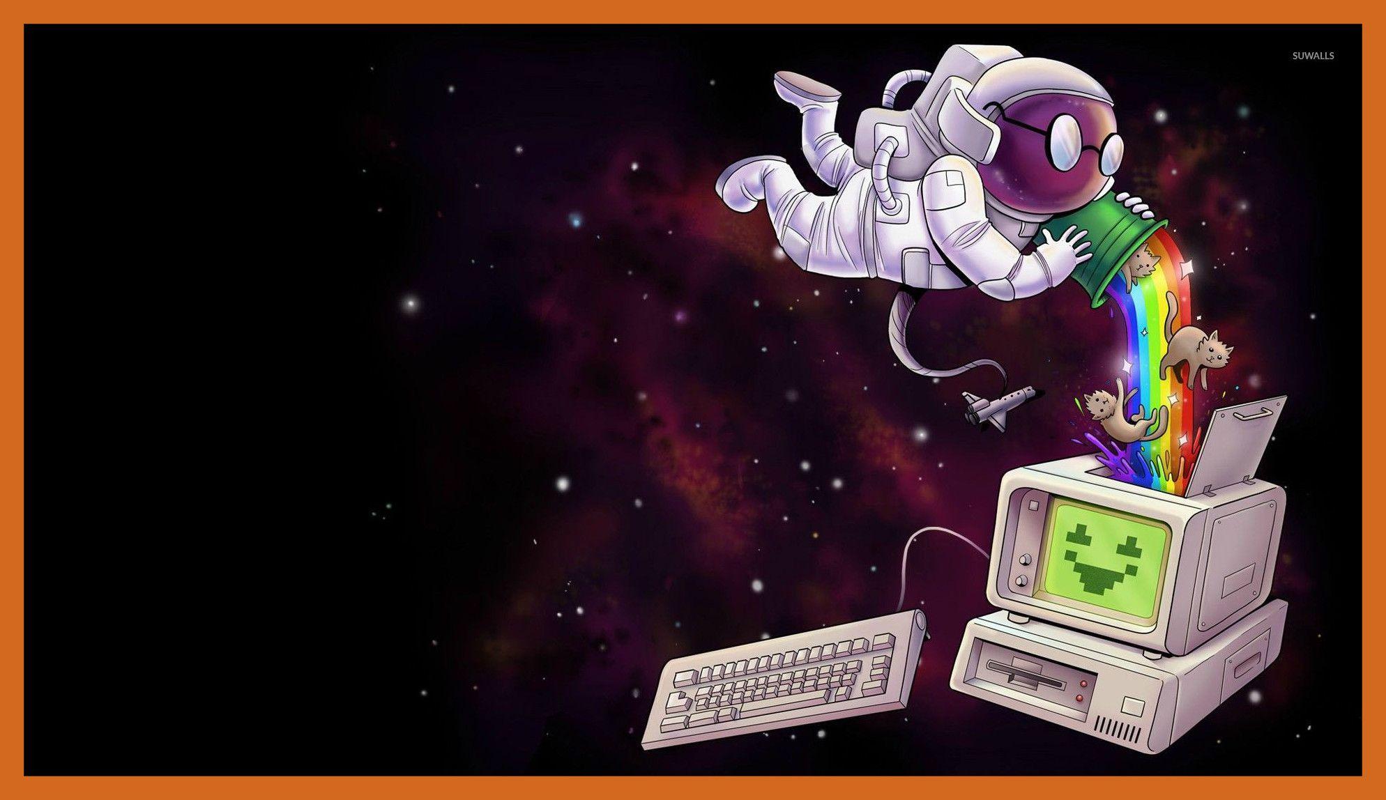 1988x1148 Amazing Wallpaper Wiki Nyan Cat Background Pic For Cute Style