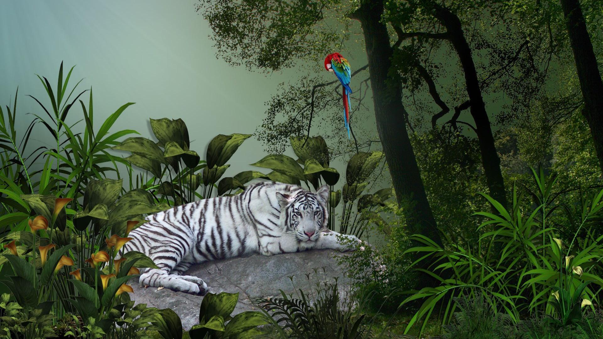 1920x1080 Real Life Jungle Animals
