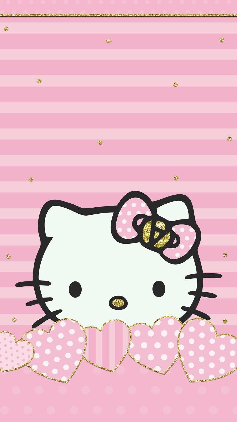 900x1600 hello kitty #princess #pink #wallpaper #android #iphone #theme.  Hình nền mèo con màu hồng, hình nền Hello kitty, hình nền iphone Hello kitty