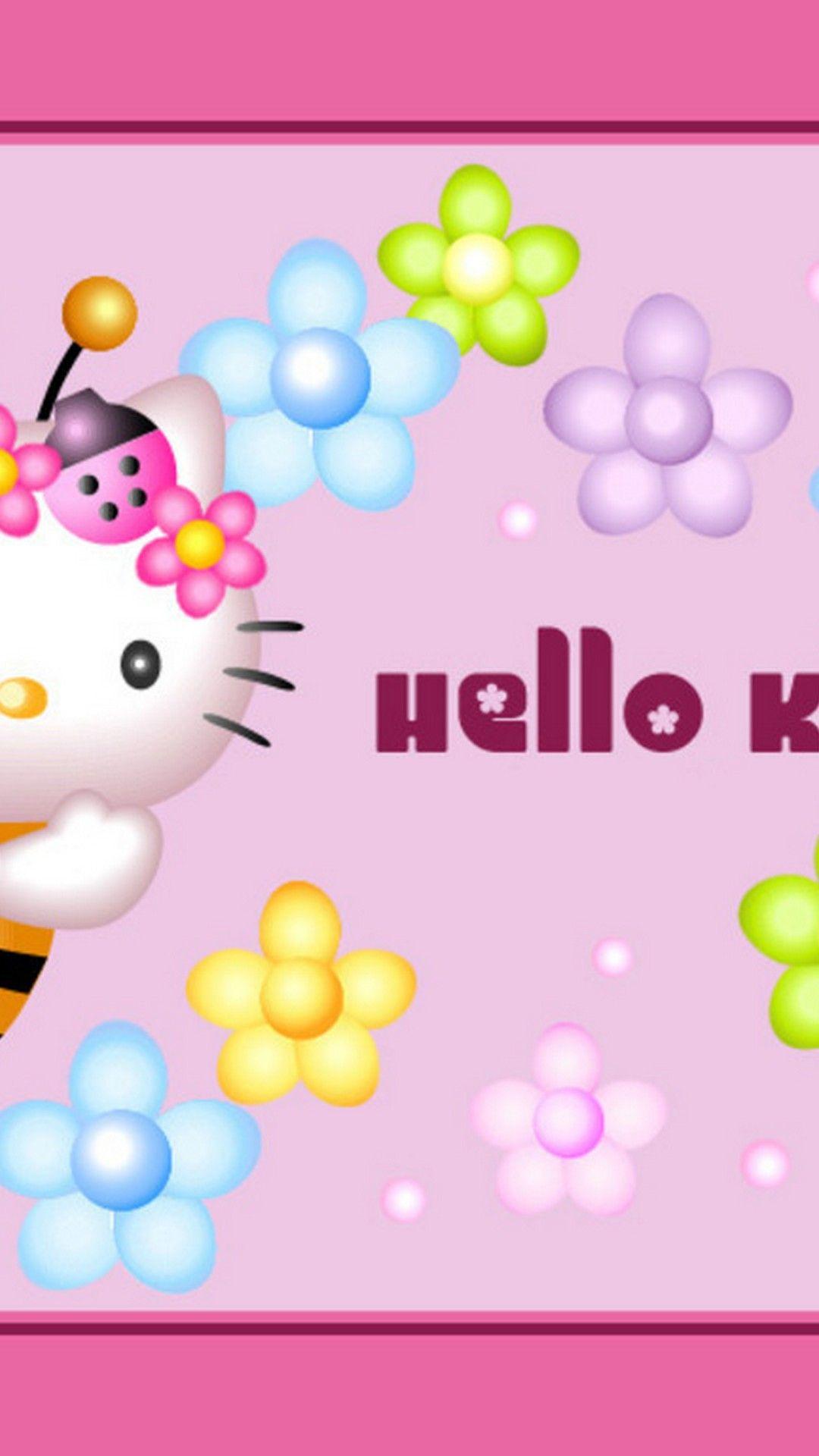 Hình nền iPhone X 1080x1920 Hello Kitty.  2020 Hình nền dễ thương