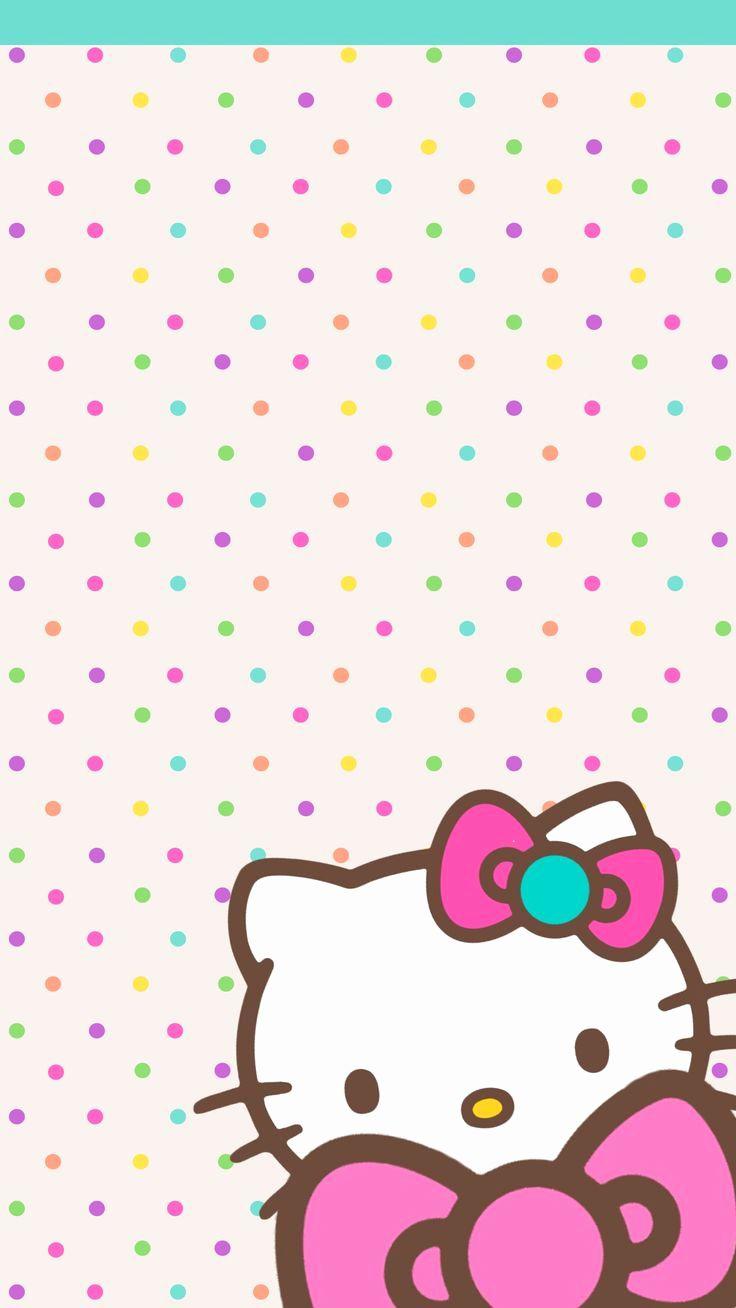 Hình nền iPhone 736x1308 Hello Kitty