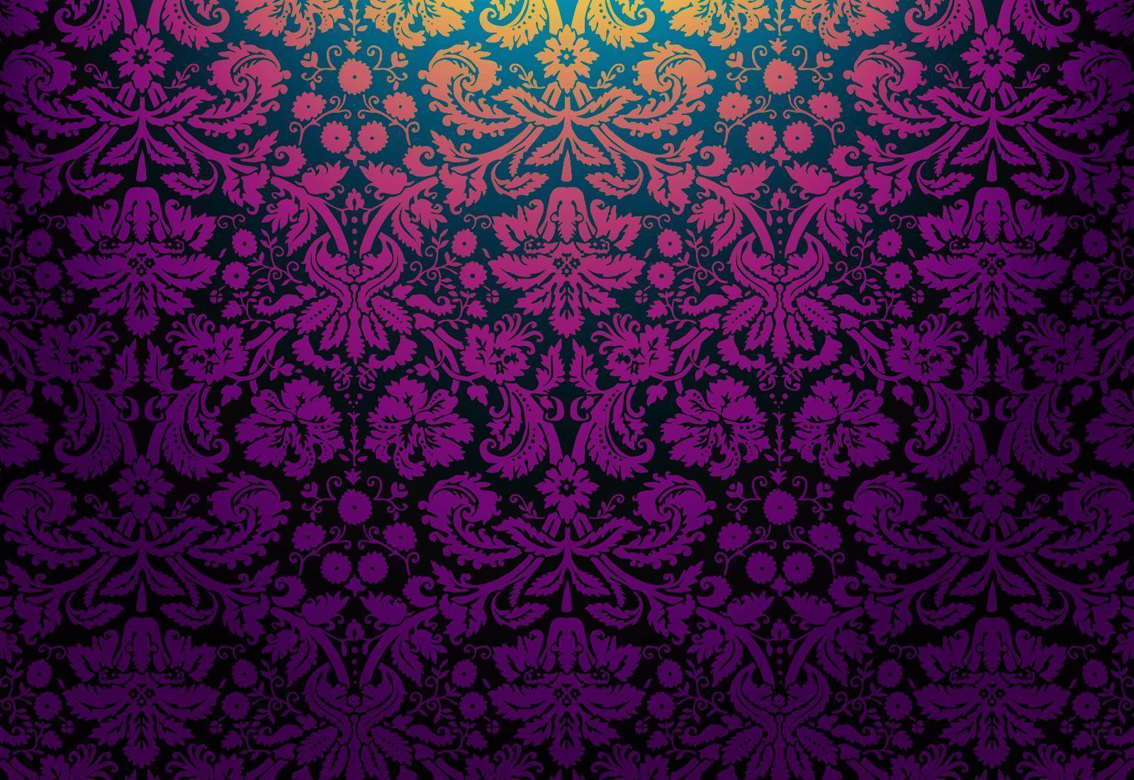 Black and Purple Damask Wallpapers - Top Free Black and Purple Damask  Backgrounds - WallpaperAccess