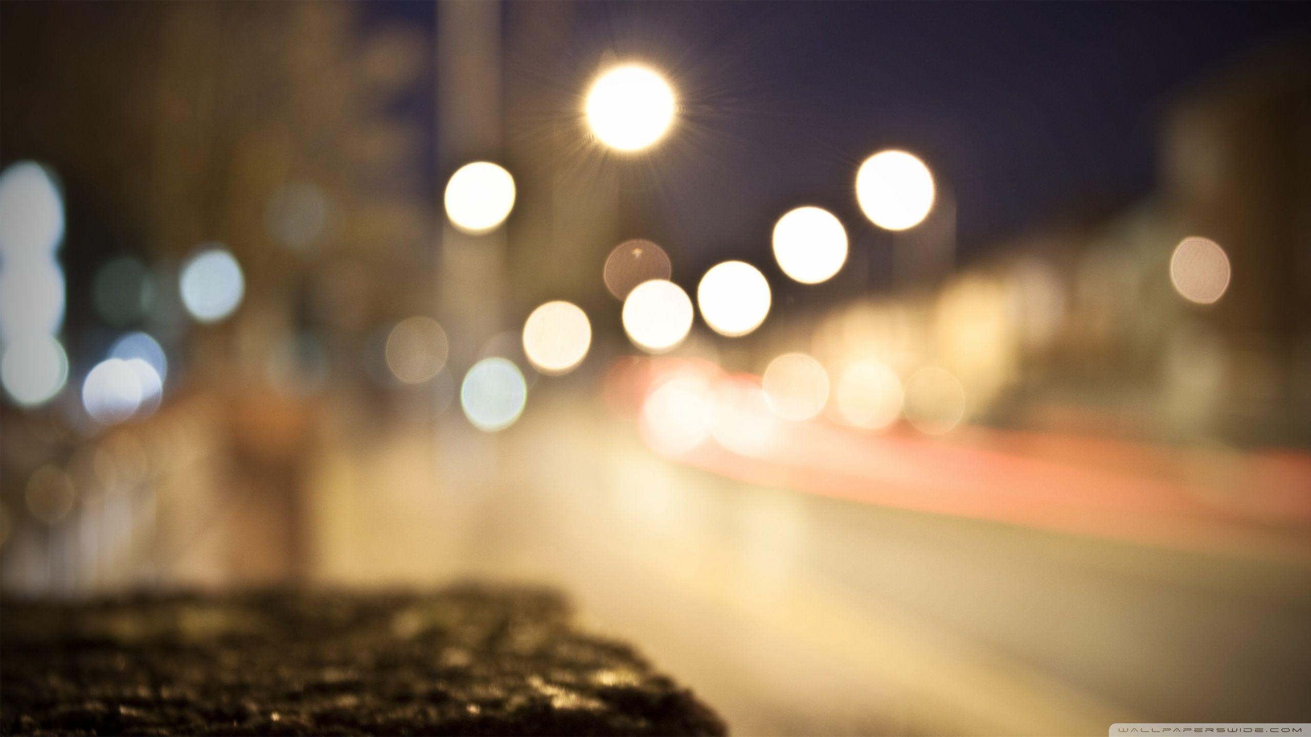 2560x1440 City Lights Bokeh Ultra HD Desktop Background Wallpaper for 4K UHD TV : Widescreen & UltraWide Desktop & Laptop : Tablet