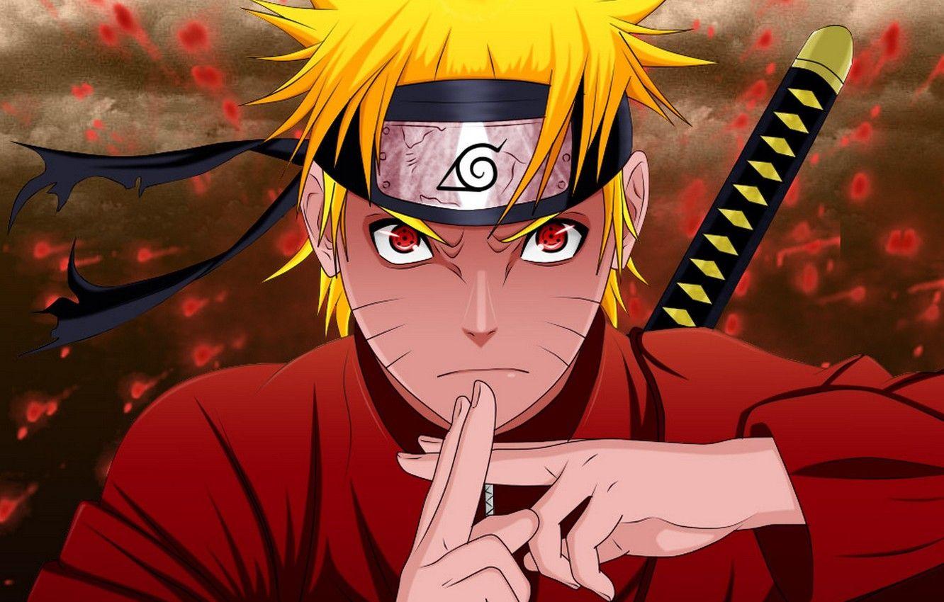 Naruto: Shippuden Akatsuki red eyes piercings anime anime boys