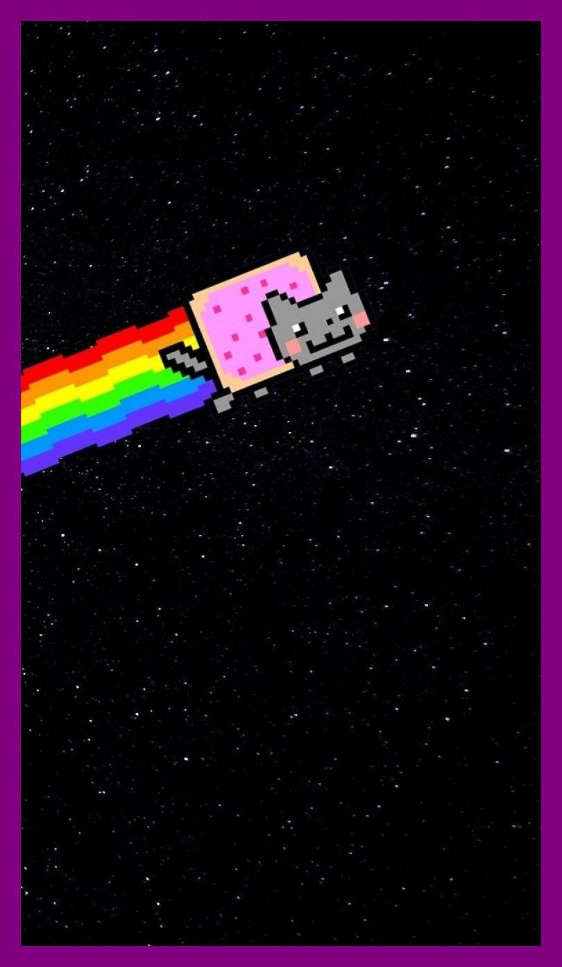 810x1394 Cute Nyan Cat Wallpaper Cat and Dog Wallpaper