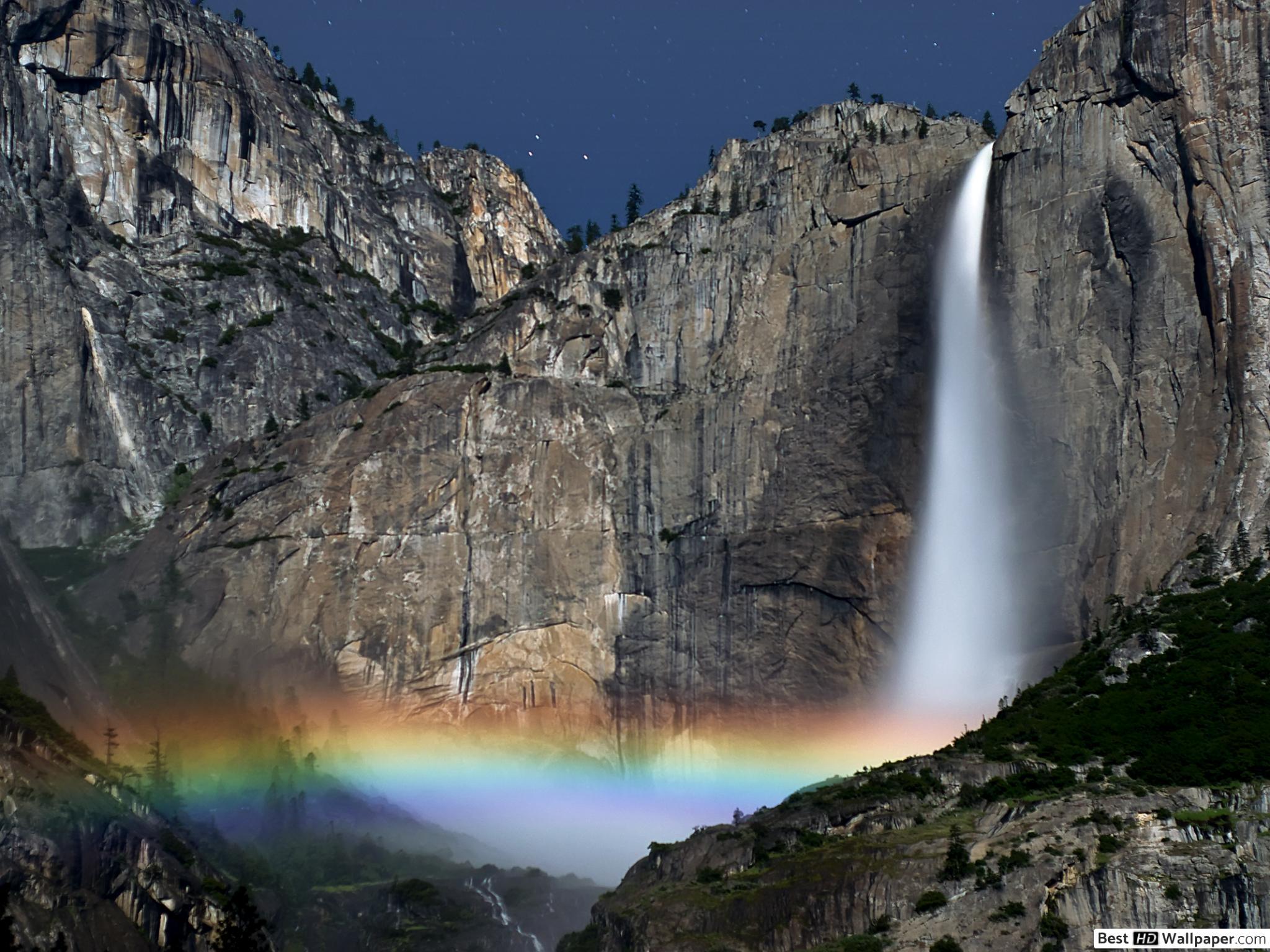 2048x1536 Nature with rainbow HD wallpaper download