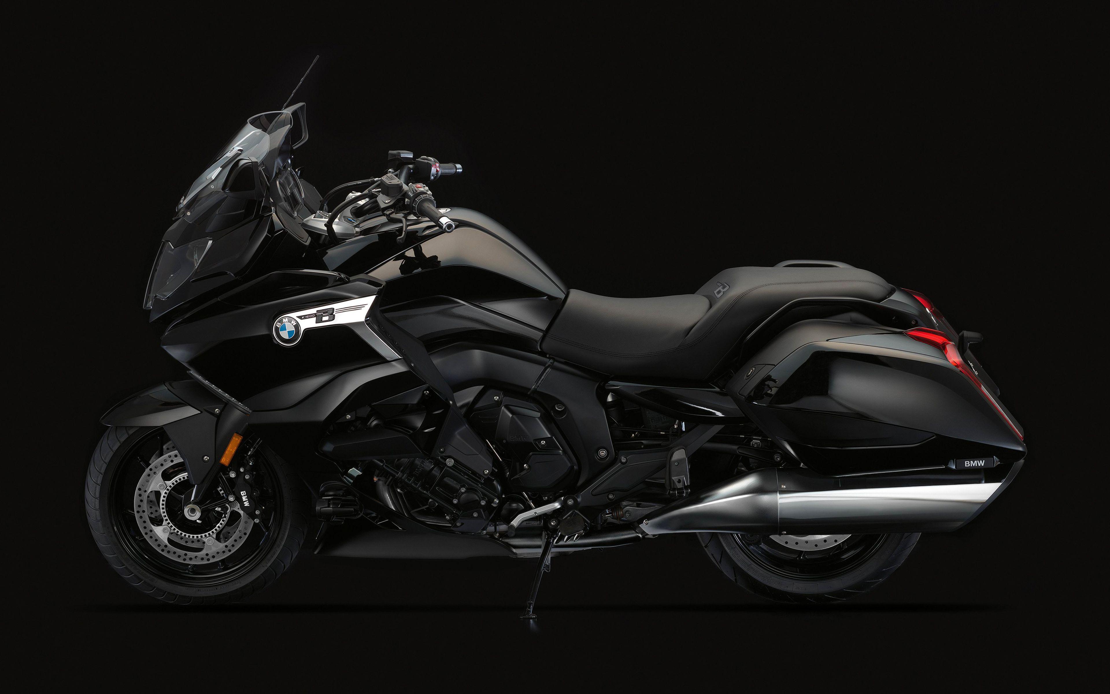 3840x2400 Download wallpaper BMW K 1600 B Bagger, 4k, 2018 bikes, darkess, german motorcycles, BMW for desktop with resolution 3840x2400. High Quality HD picture wallpaper