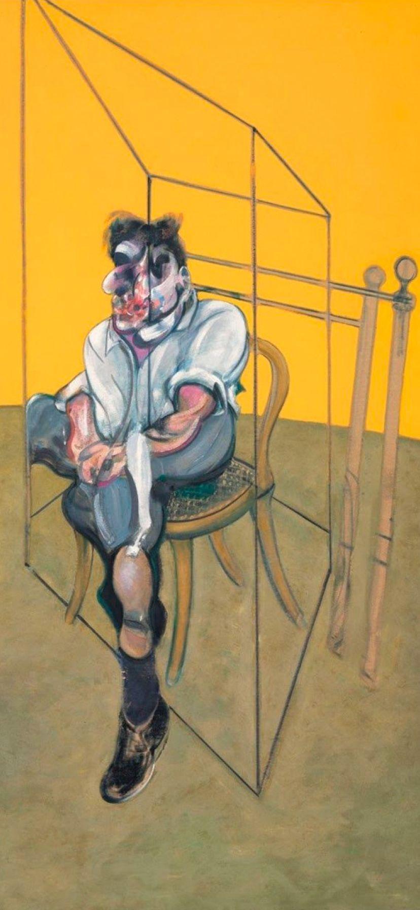 828x1792 Three Studies of Lucian Freud